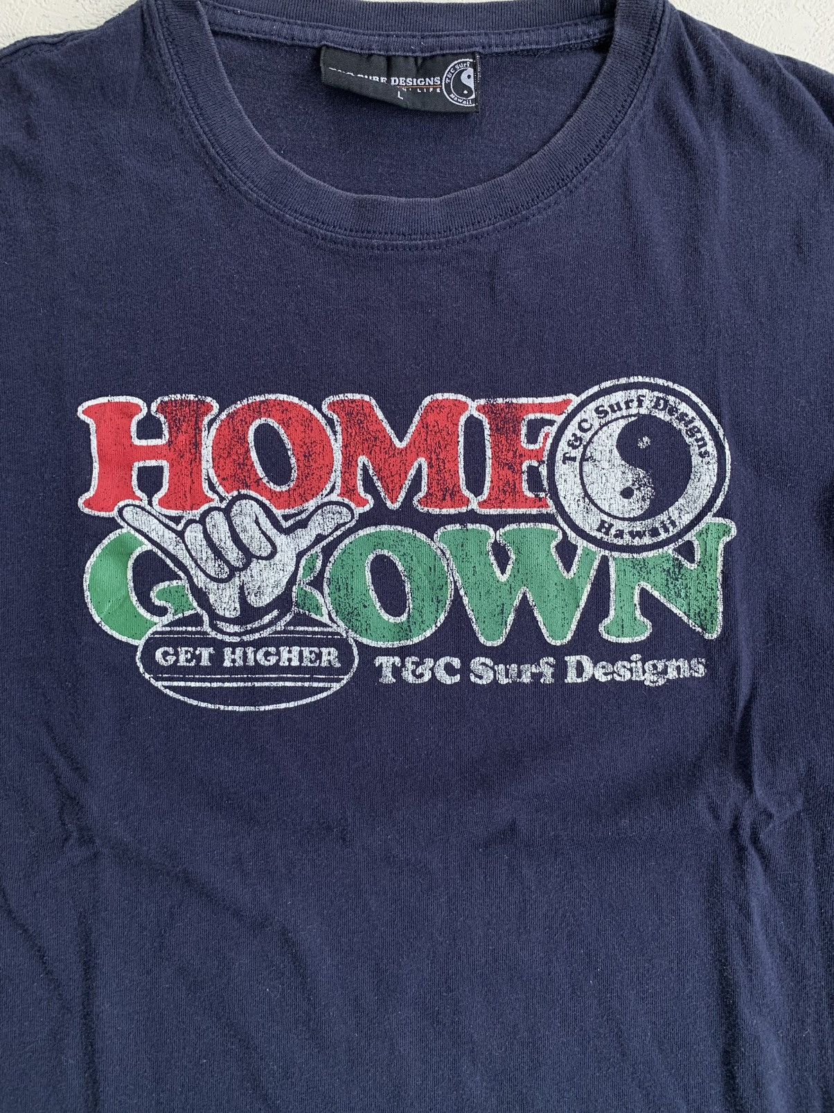 Japanese Brand Y2K TNC Hawaiian Surf Longsleeve Hysteric Glamour Style Size US L / EU 52-54 / 3 - 5 Thumbnail