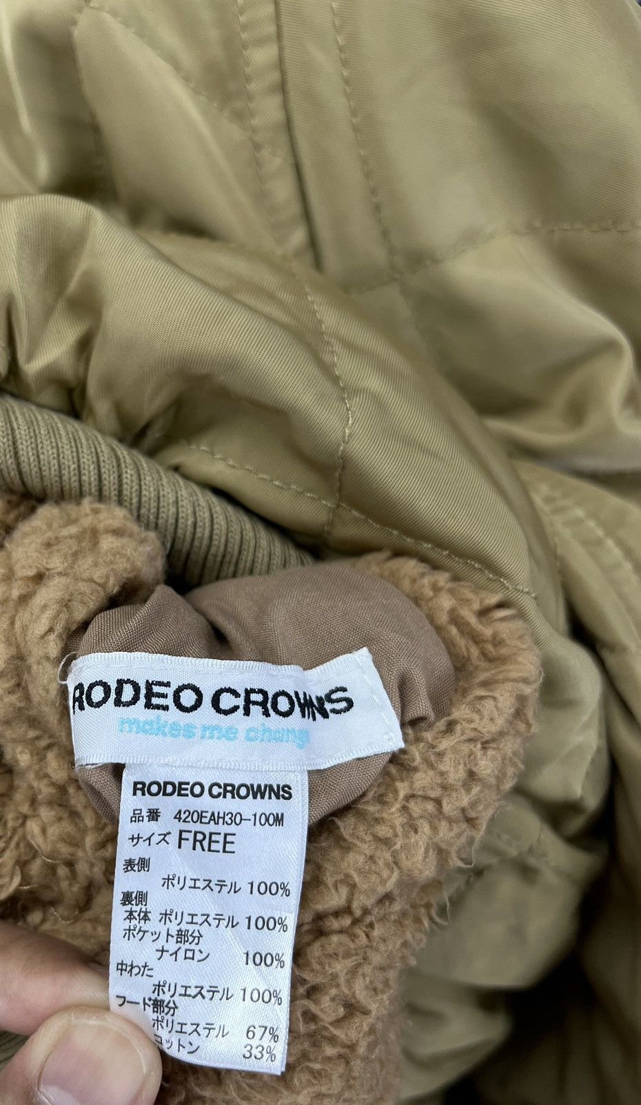 Japanese Brand Vintage Rodeo Crown Spellout Rare Reversible Hooded Jacket Size US L / EU 52-54 / 3 - 14 Thumbnail