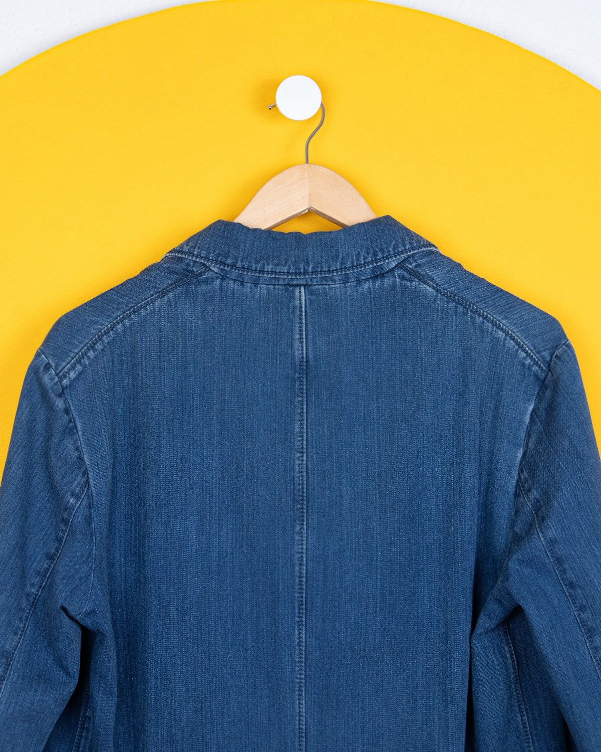 Prada Prada Denim Blazer Jacket Size 48R - 7 Thumbnail