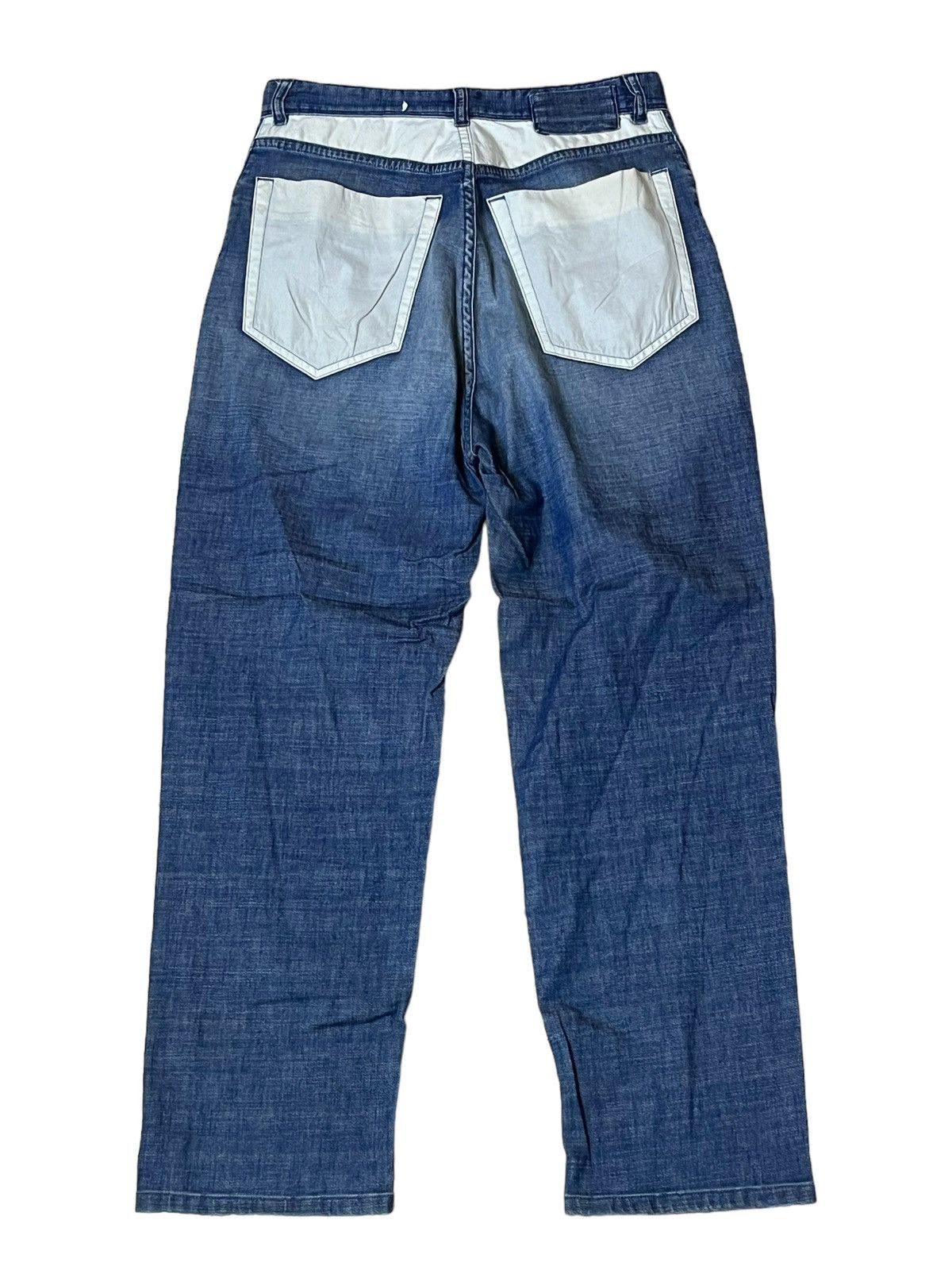 Maison Margiela SICK🔥MAISON MARTIN MARGIELA PARIS MM(6) LIGHT DENIM JEANS Size US 27 - 1 Thumbnail
