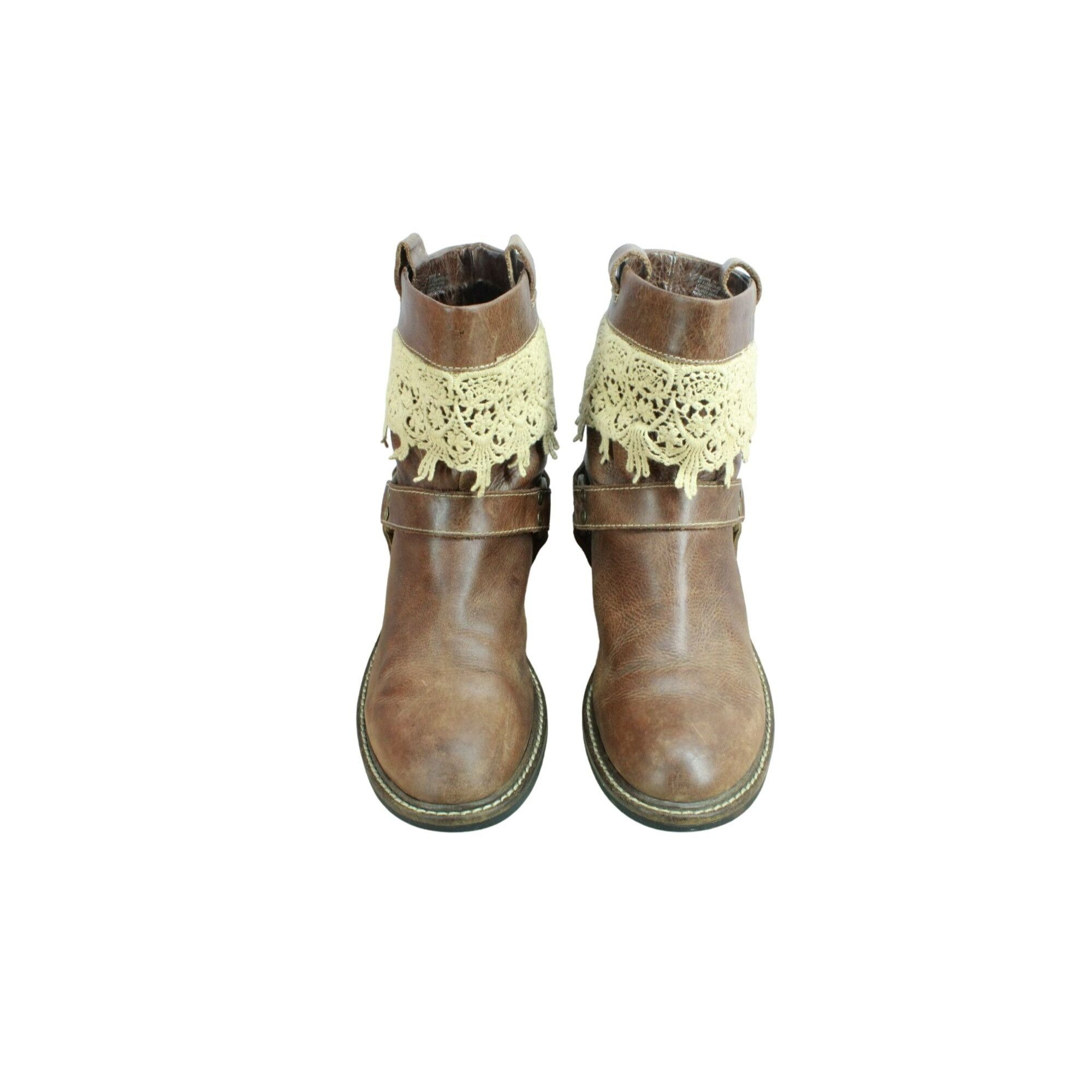 Other Latigo Zephyr Women's Leather Harness Ankle Boots Size 7 M Size US 7 / IT 37 - 5 Thumbnail