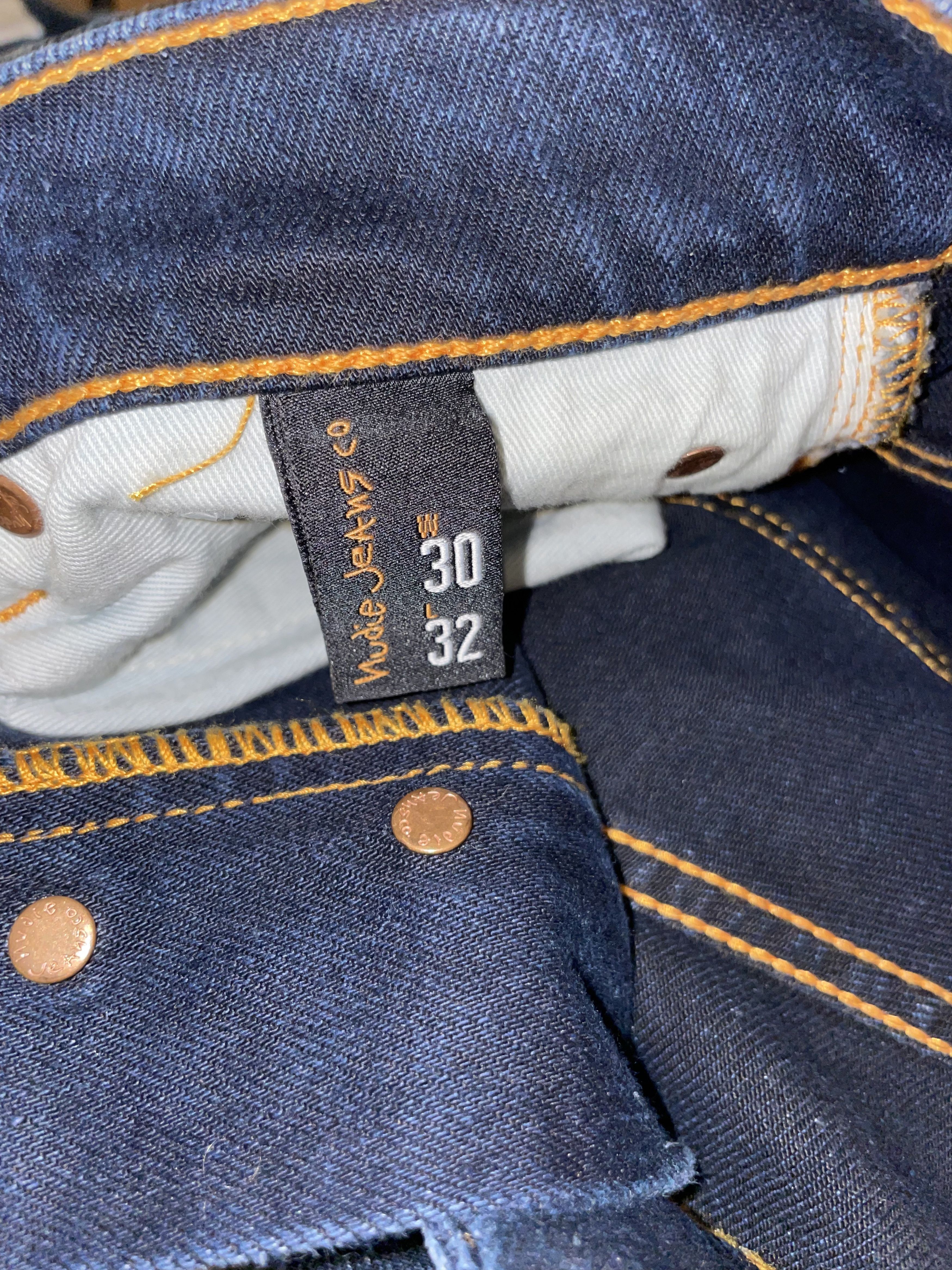 Japanese Brand Nudie Jeans Vintage Mens Denim Pants Size US 30 / EU 46 - 9 Thumbnail