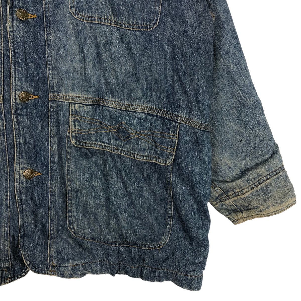 Hai Sporting Gear 🔥Vtg Denim Jacket Blanket Lining This Man Sporting Japan Size US M / EU 48-50 / 2 - 5 Thumbnail