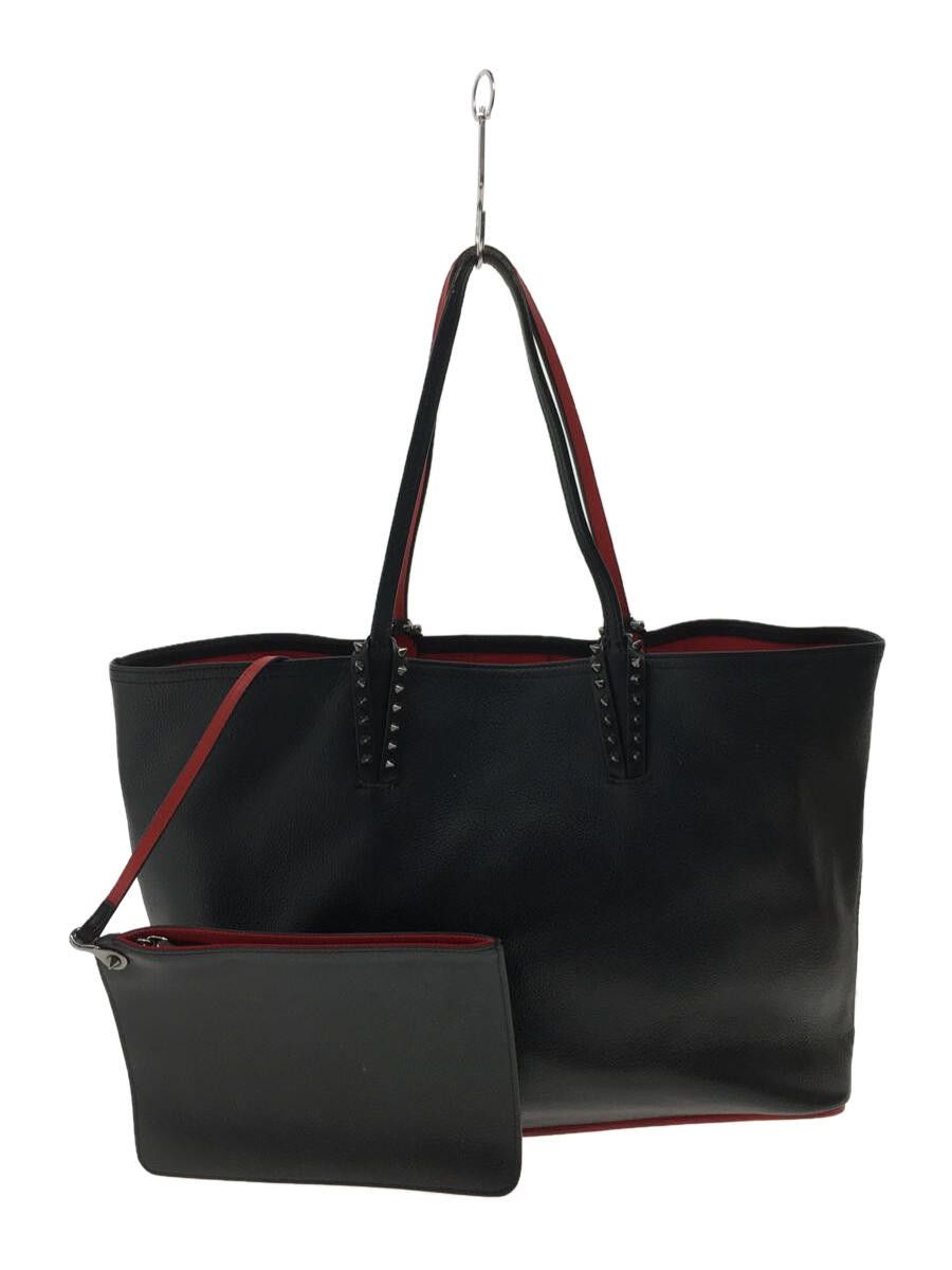 image of Christian Louboutin Tote Bag Leather Black, Women's