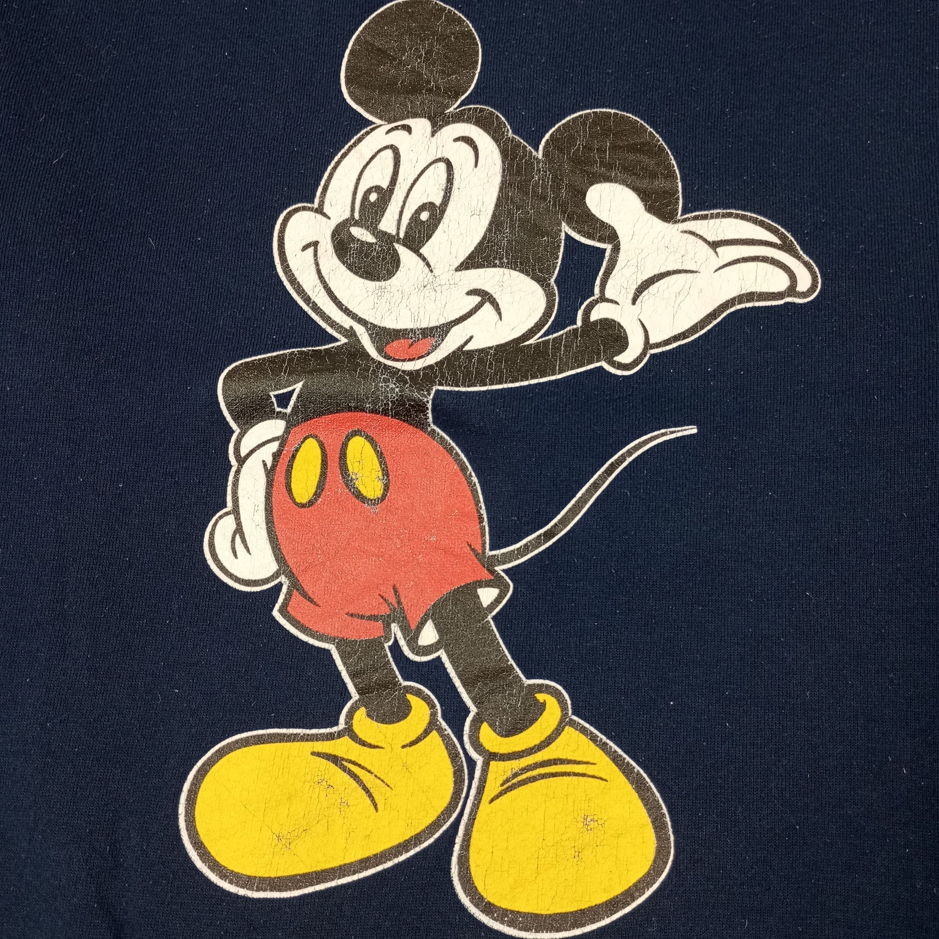 Vintage Mickey Mouse The Disney Store Vintage Sweatshirt c255n20 Size US M / EU 48-50 / 2 - 2 Thumbnail