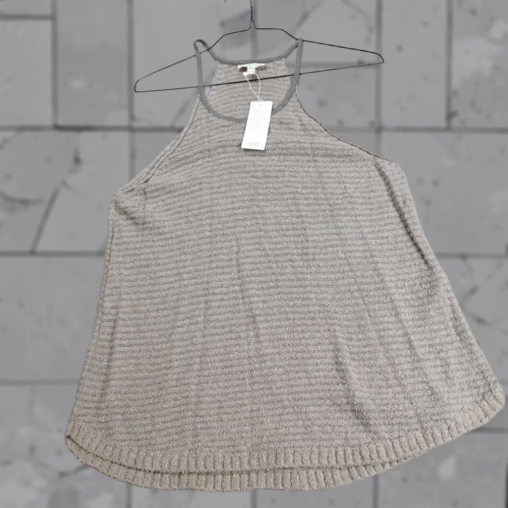Eileen Fisher VINTAGE? (No) Eileen Fisher Women's Tank Top XL Brown Knit Organic Cotton Regular Sleeveless Spaghetti Strap Pullover Size XL / US 12-14 / IT 48-50 - 1 Thumbnail