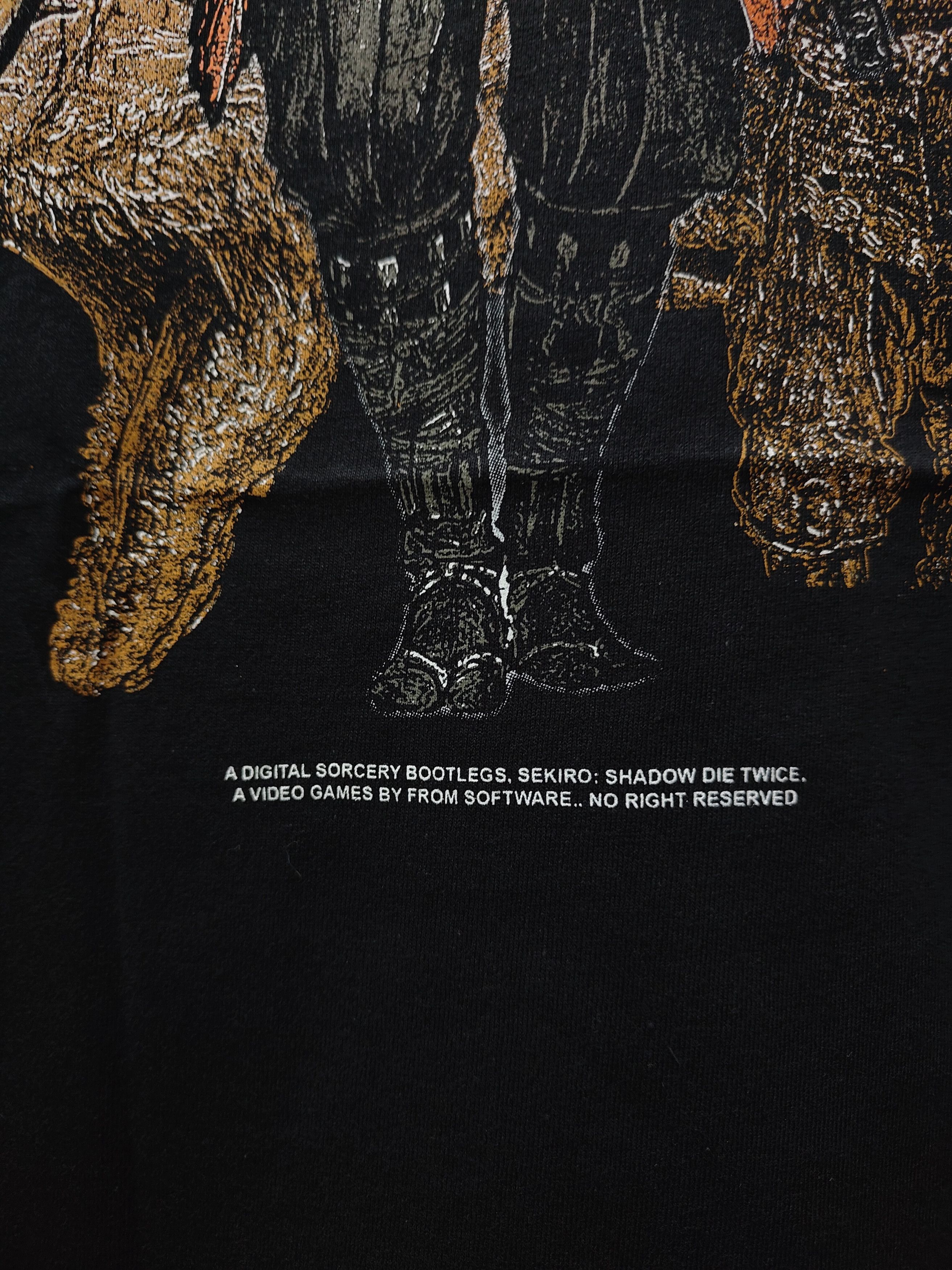 Playstation Sekiro: Shadows Die Twice "Wolf" T-shirt Size US XL / EU 56 / 4 - 5 Thumbnail