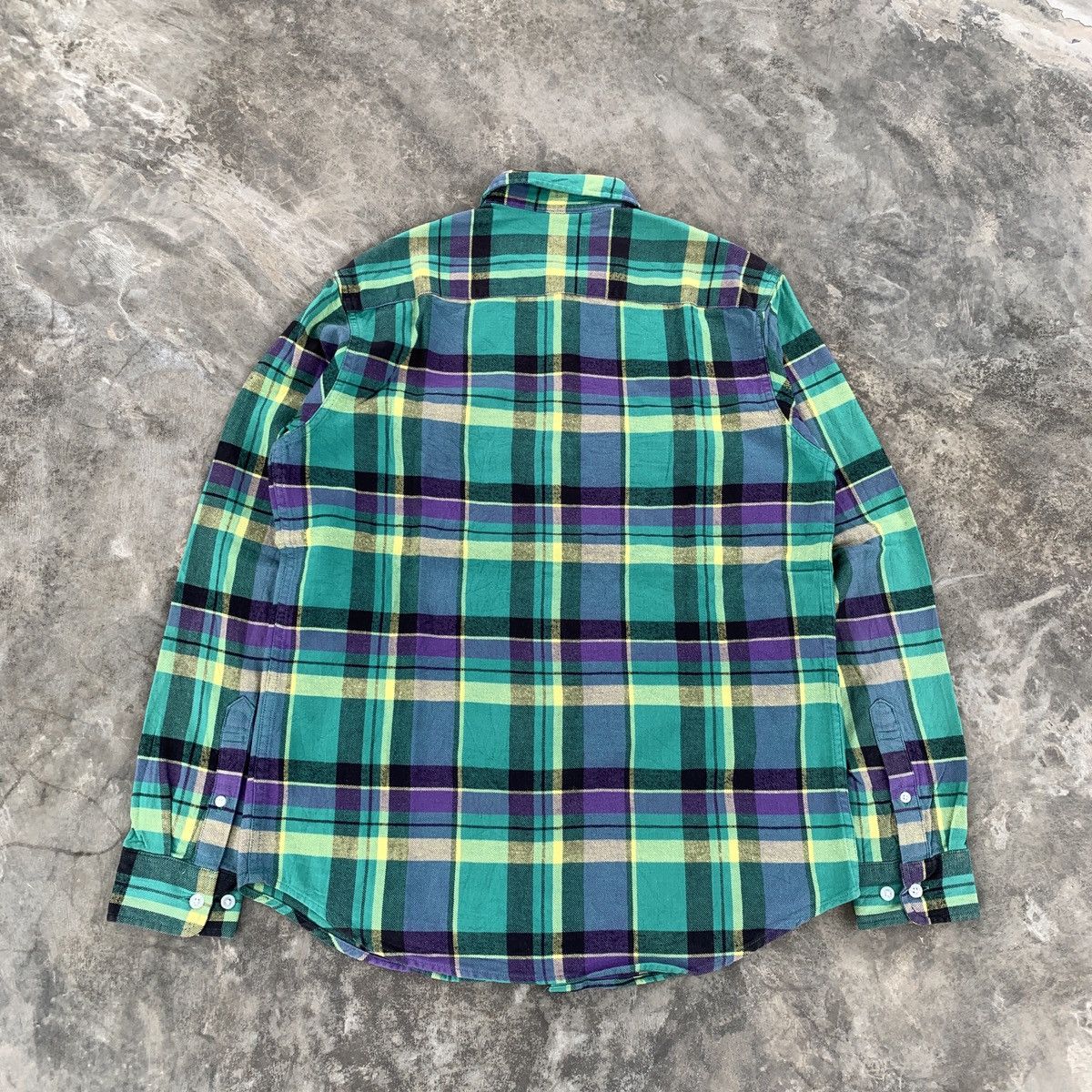 Supreme Supreme Double Pocket Plaid Flanel Shirt Size US S / EU 44-46 / 1 - 9 Thumbnail