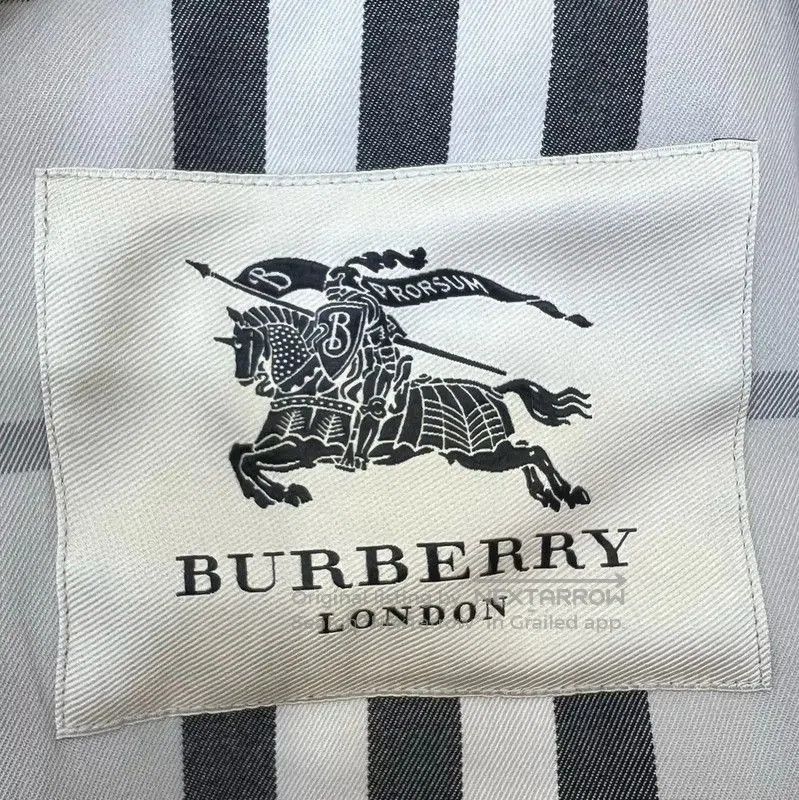 Burberry Burberry Long Pink Cotton Trench Coat. Size L / US 10 / IT 46 - 5 Thumbnail