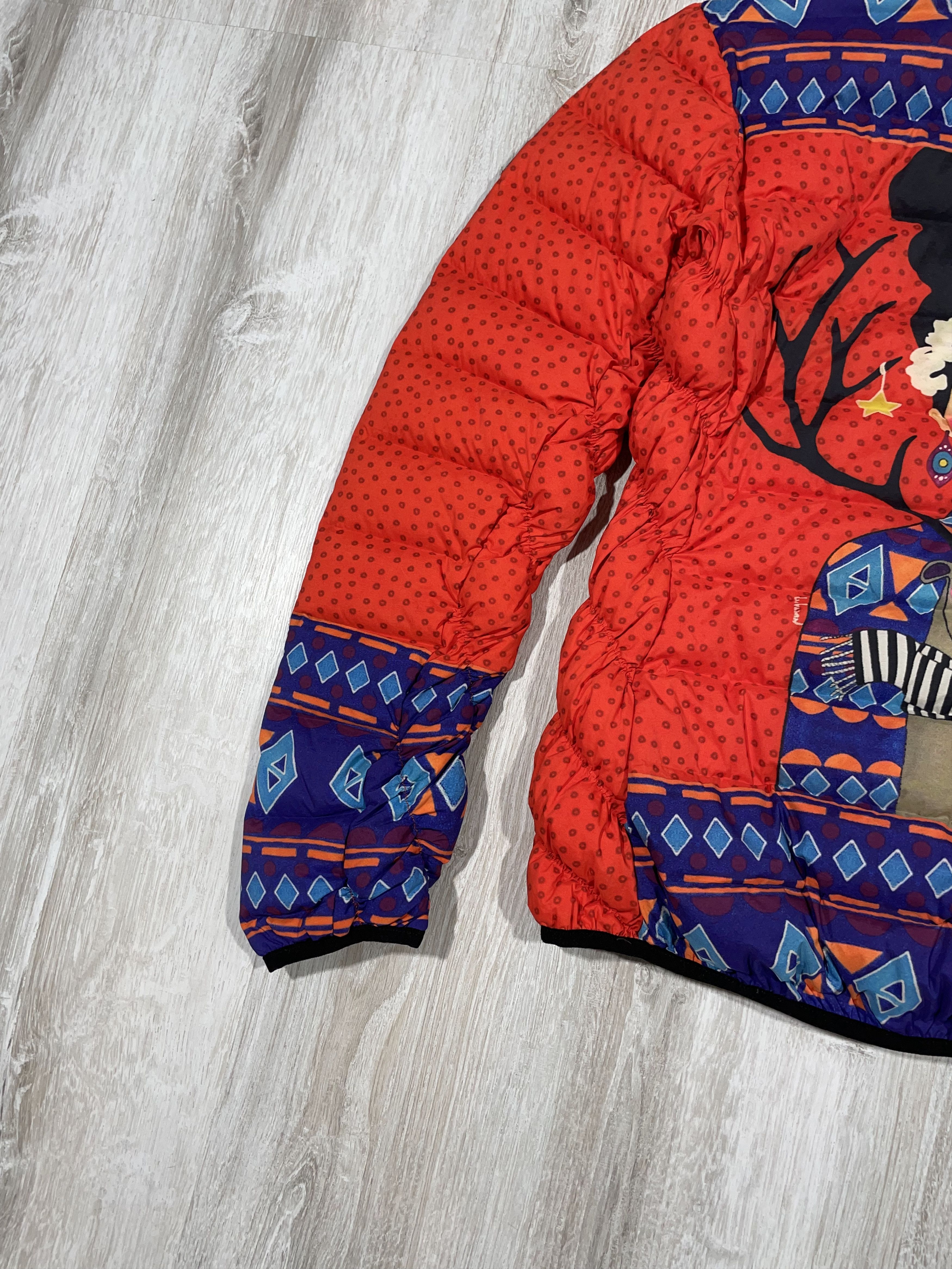 Vintage Valeria Colturi Crazy Idea Down Jacket Ski Mountain Style Size L / US 10 / IT 46 - 11 Thumbnail