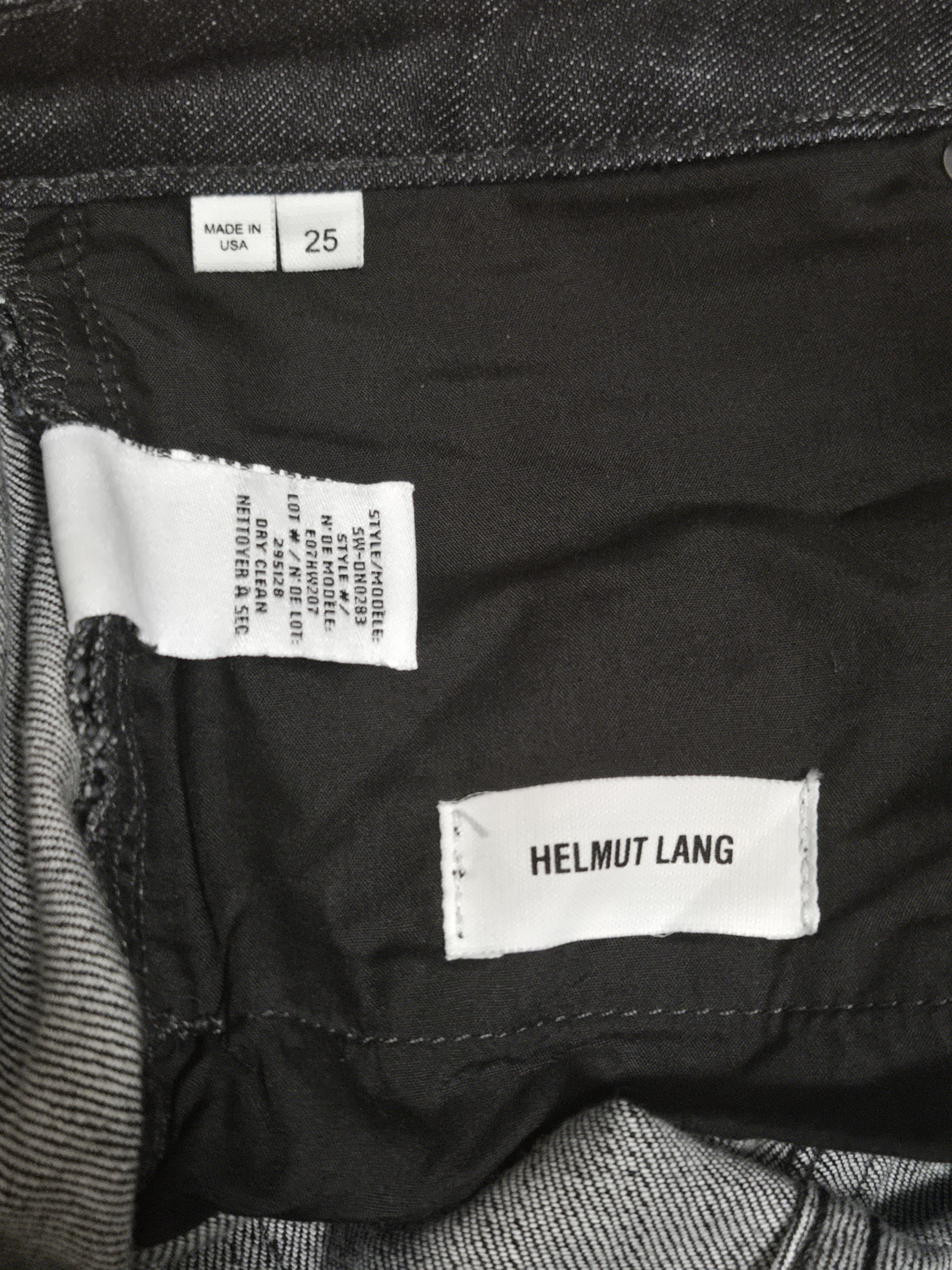 Helmut Lang Helmut Lang Skinny Jeans Size 25" / US 0 / IT 36 - 4 Thumbnail