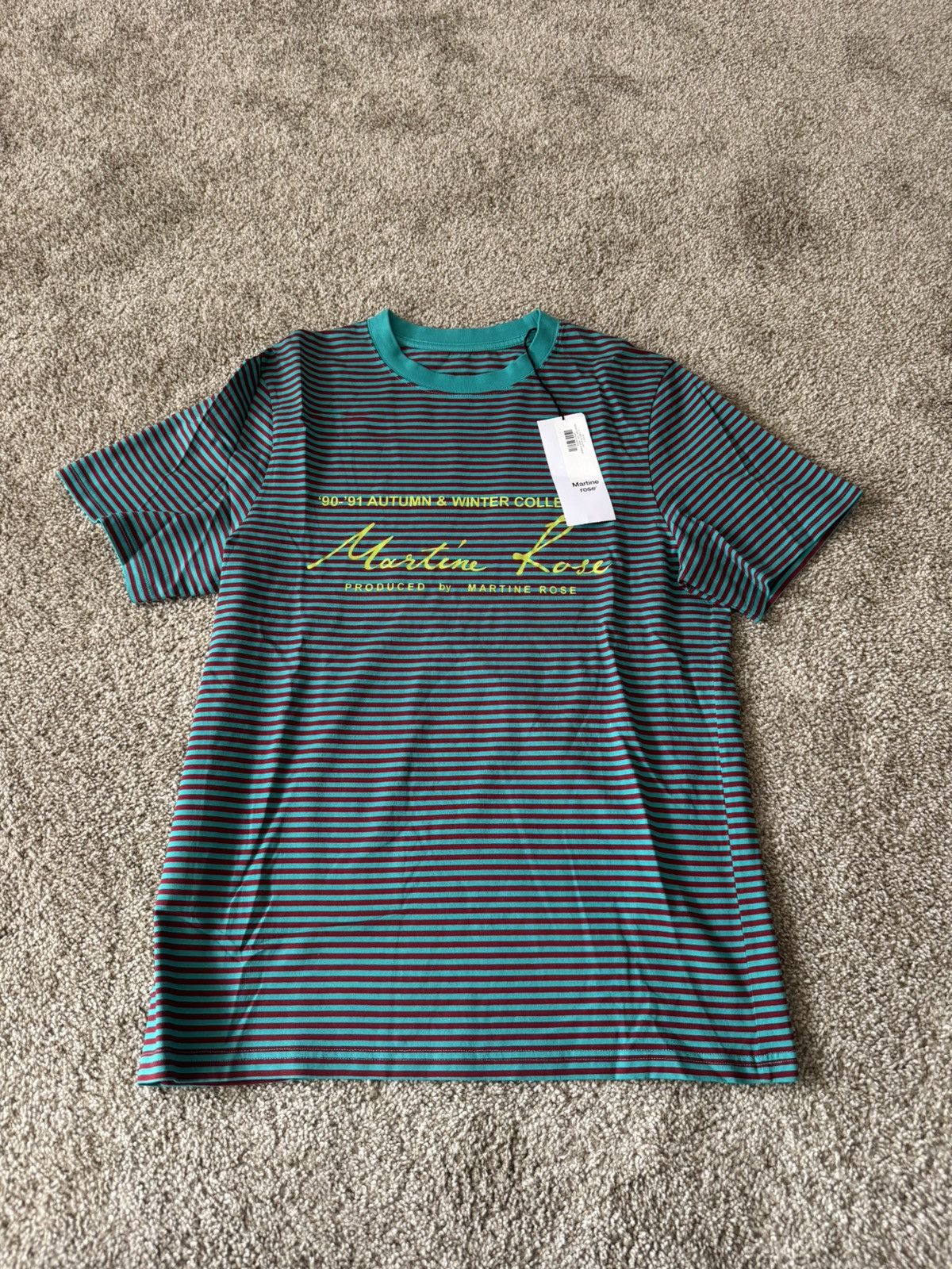 Martine Rose Martine Rose Striped Tee NWT Size US S / EU 44-46 / 1 - 1 Thumbnail