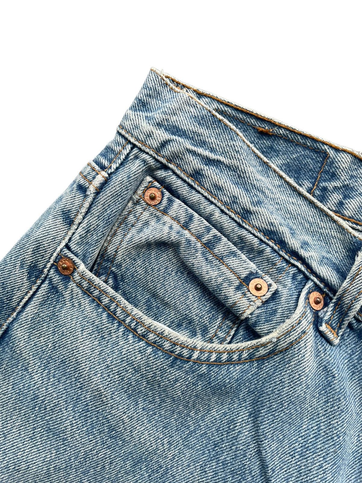 Levi's Vintage 1992 Levis 501 e Usa Denim Size US 32 / EU 48 - 4 Thumbnail