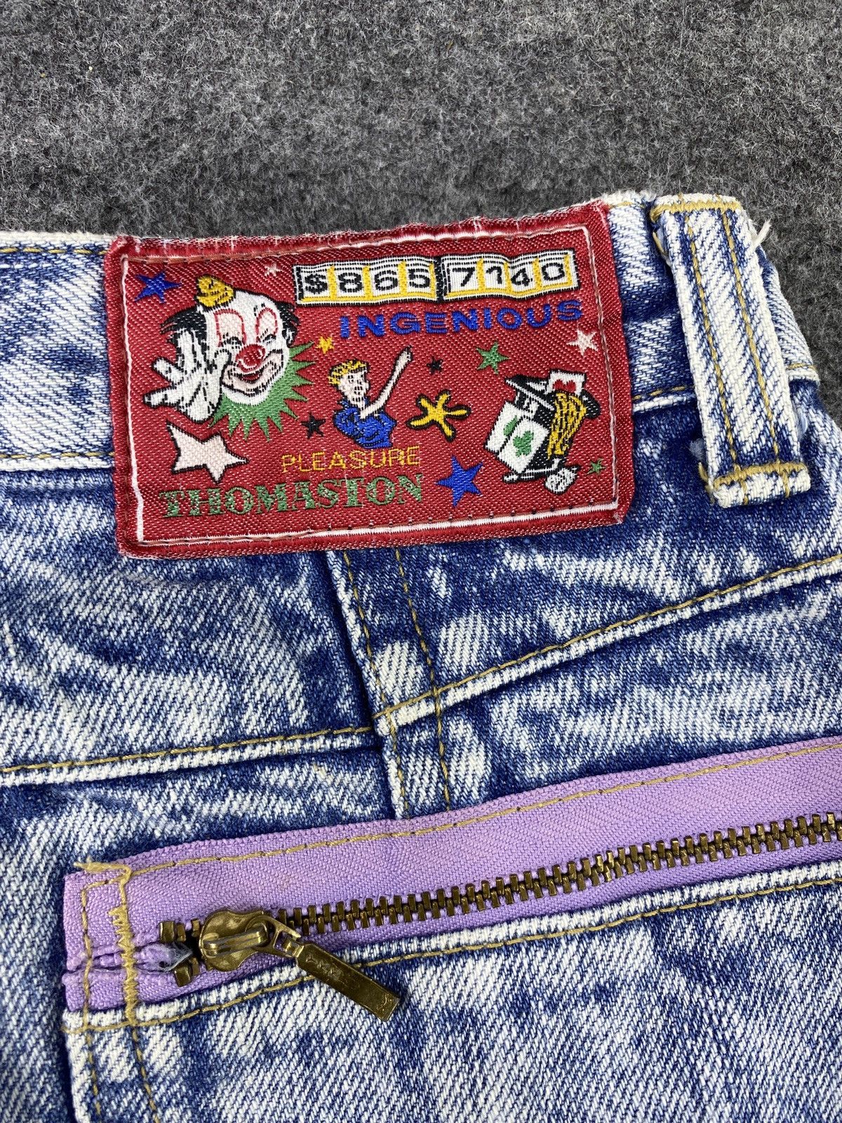 Japanese Brand × Jean Japanese Brand Thomaston Blue Stone Jeans - J995 Size 24" / US 00 / IT 34 - 7 Thumbnail