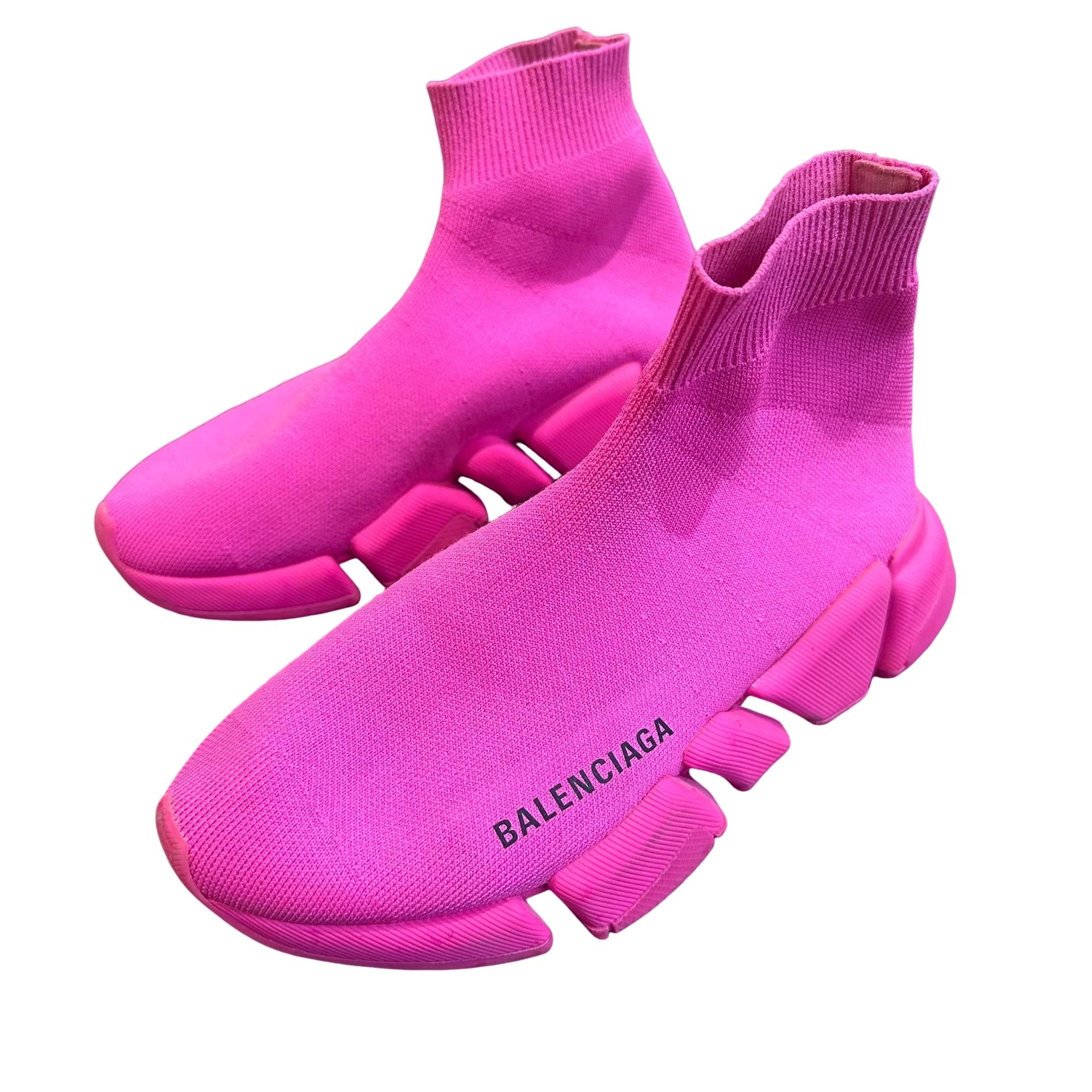 Balenciaga Balenciaga Pink Sock Sneakers Size 35 Size US 5 / IT 35 - 1 Thumbnail