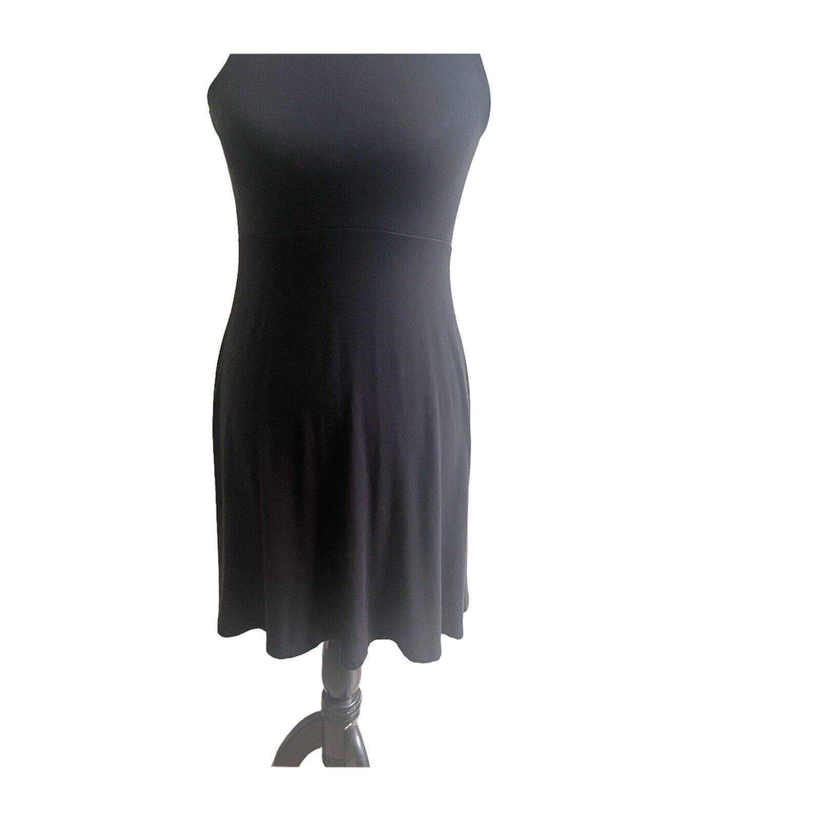 Athleta Athleta Soft Black Activewear Mini Dress Size XS Modal Size XS / US 0-2 / IT 36-38 - 4 Thumbnail
