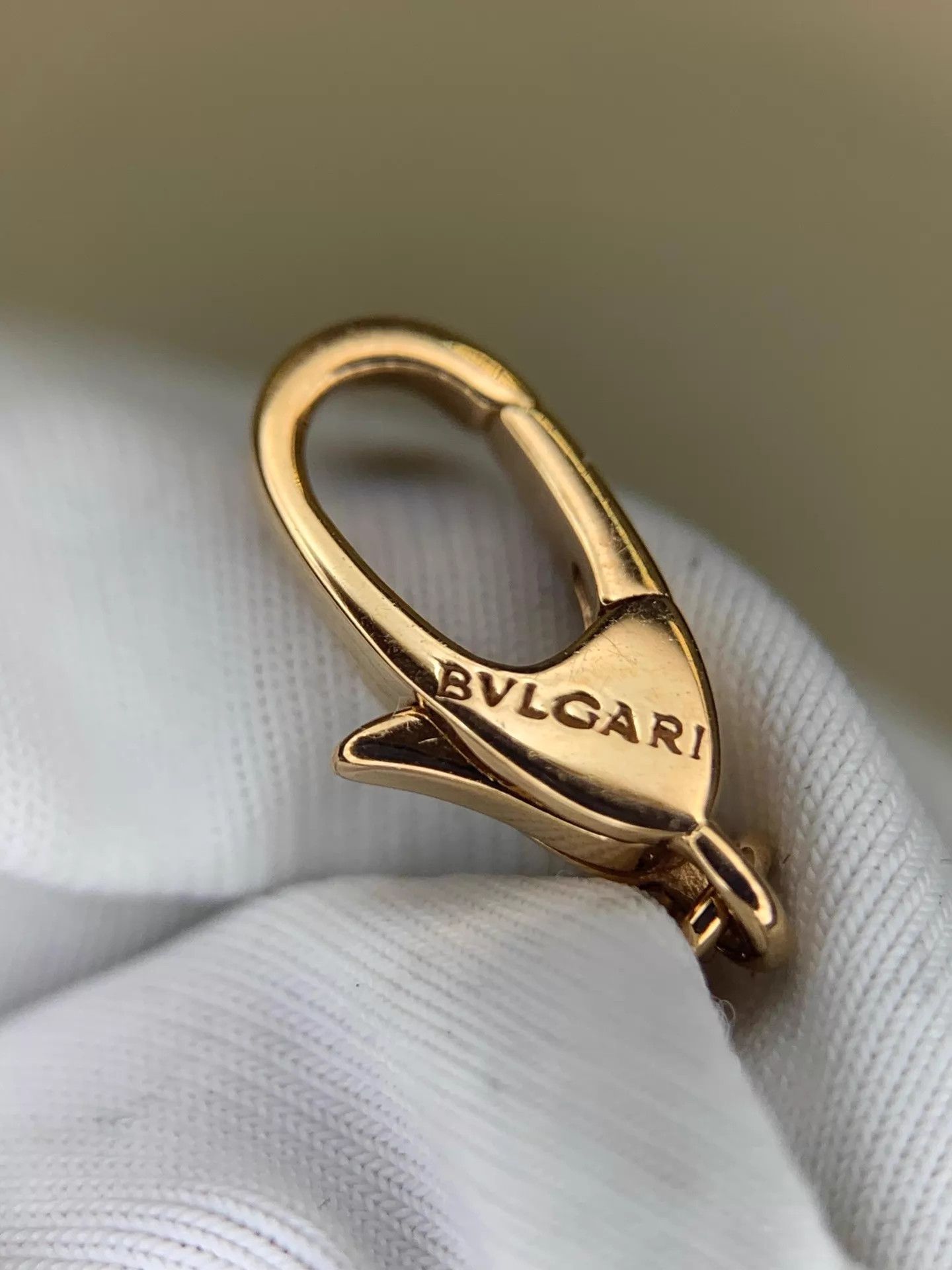 Bvlgari BVLGARI RoseGold White MOP Diamond Fan Necklace Full Set Size ONE SIZE - 6 Thumbnail