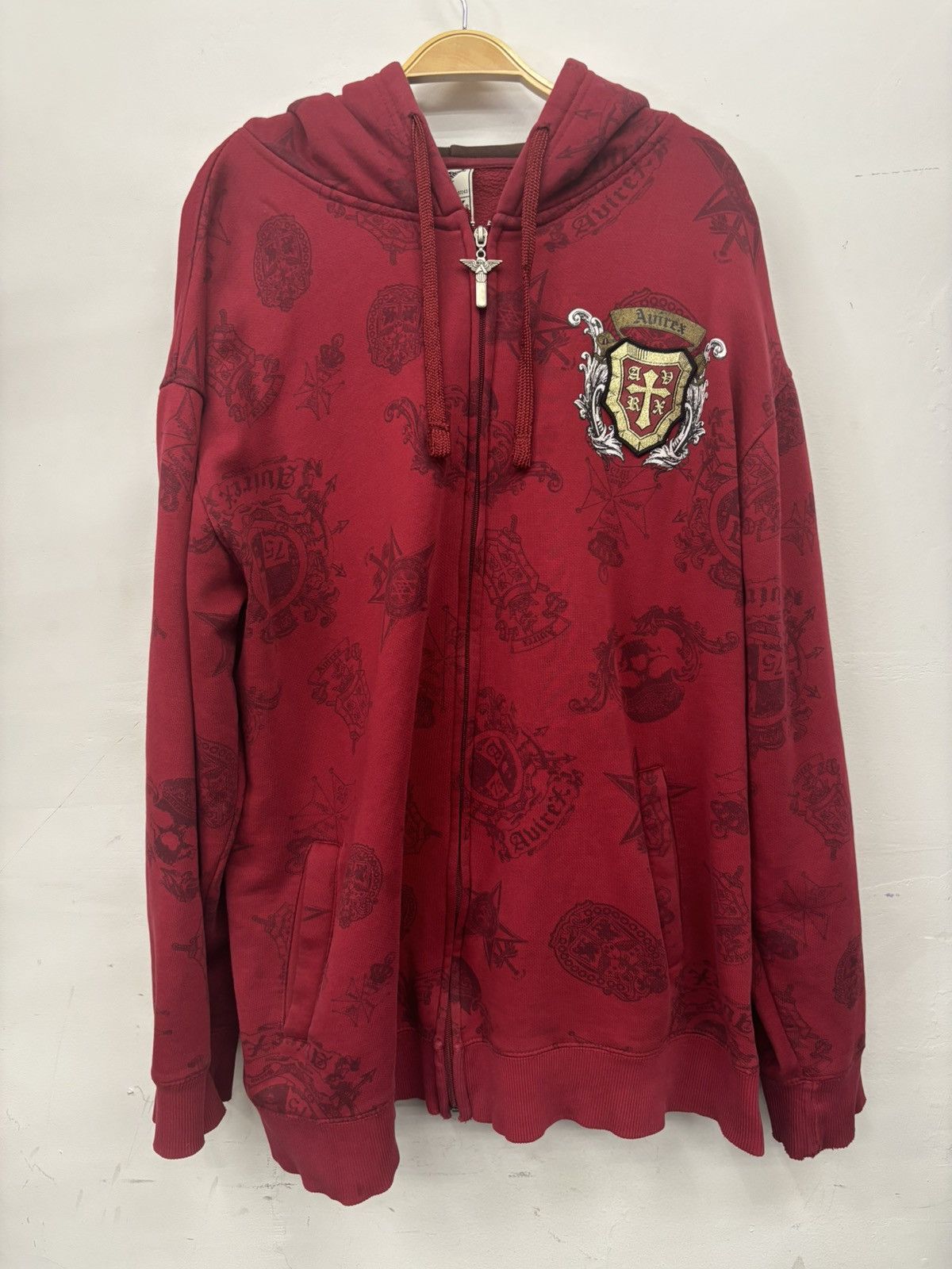 Avirex Averix graffiti zip up XXL Size US XXL / EU 58 / 5 - 1 Thumbnail