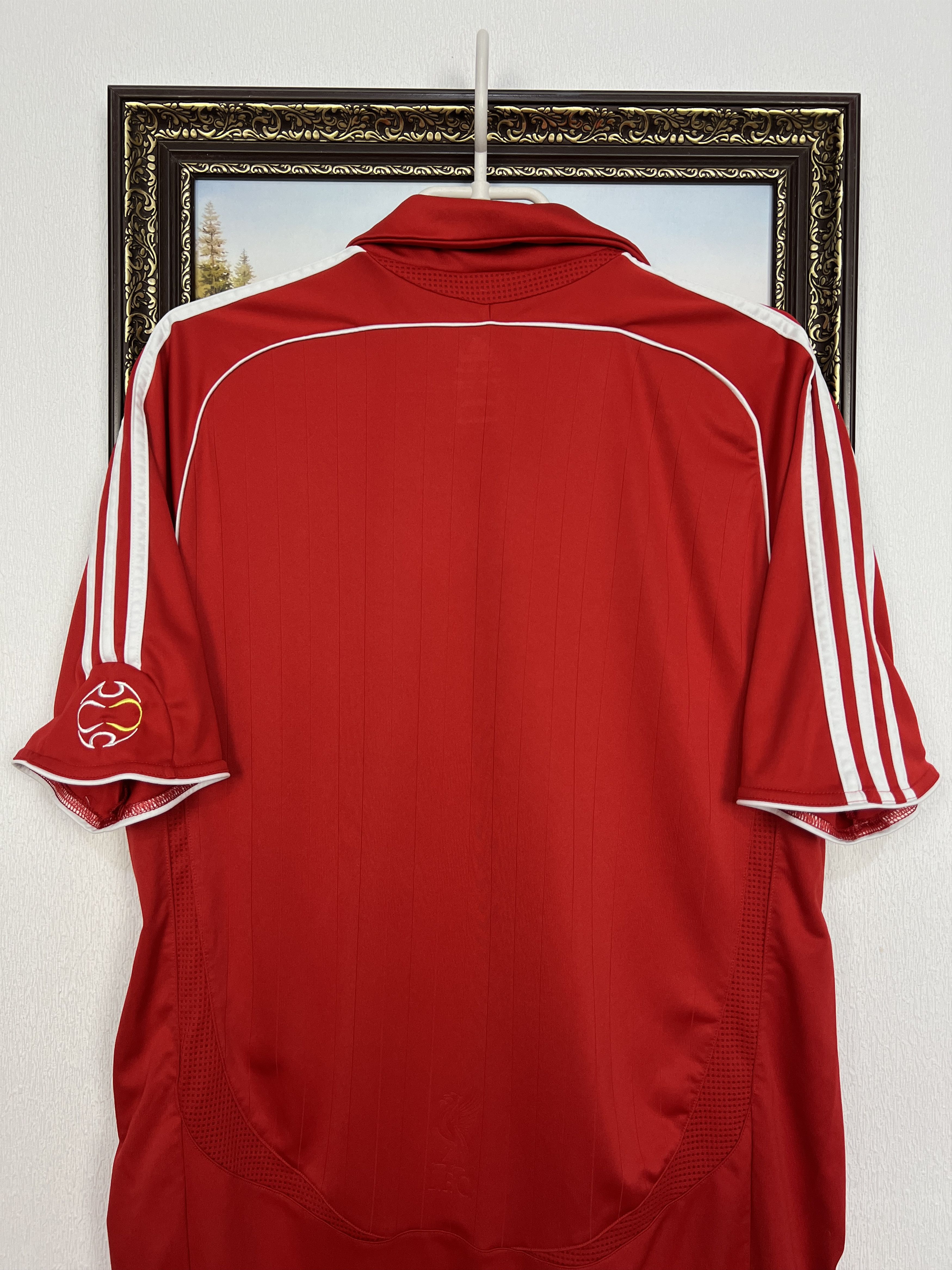 Adidas Liverpool Home football shirt 2006 Soccer Jersey Trikot Rare Size US L / EU 52-54 / 3 - 9 Thumbnail
