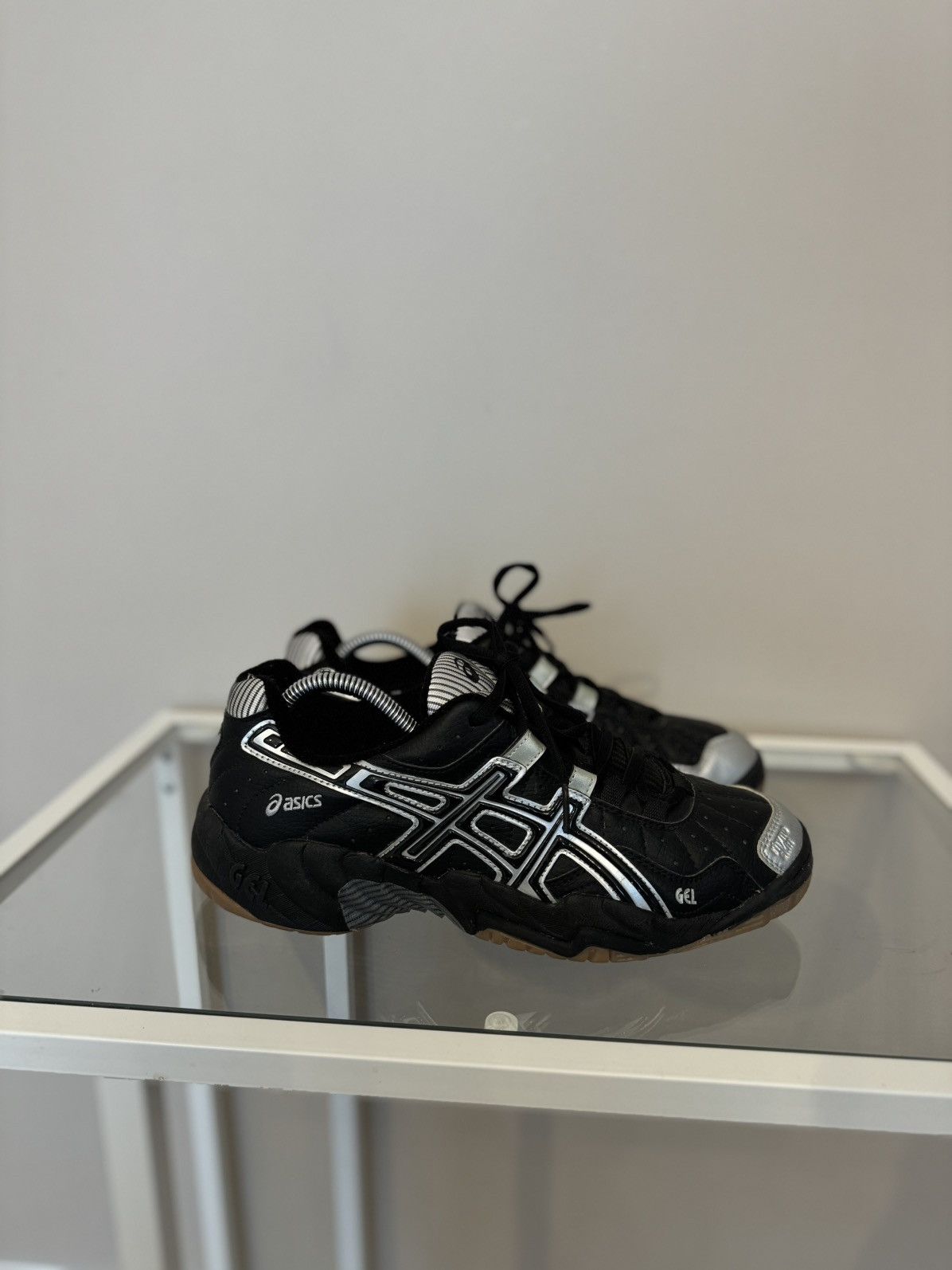 Asics × Vintage Asics black gel sneakers vintage gorpcore 90s 00s Size US 8.5 / EU 41-42 - 1 Thumbnail
