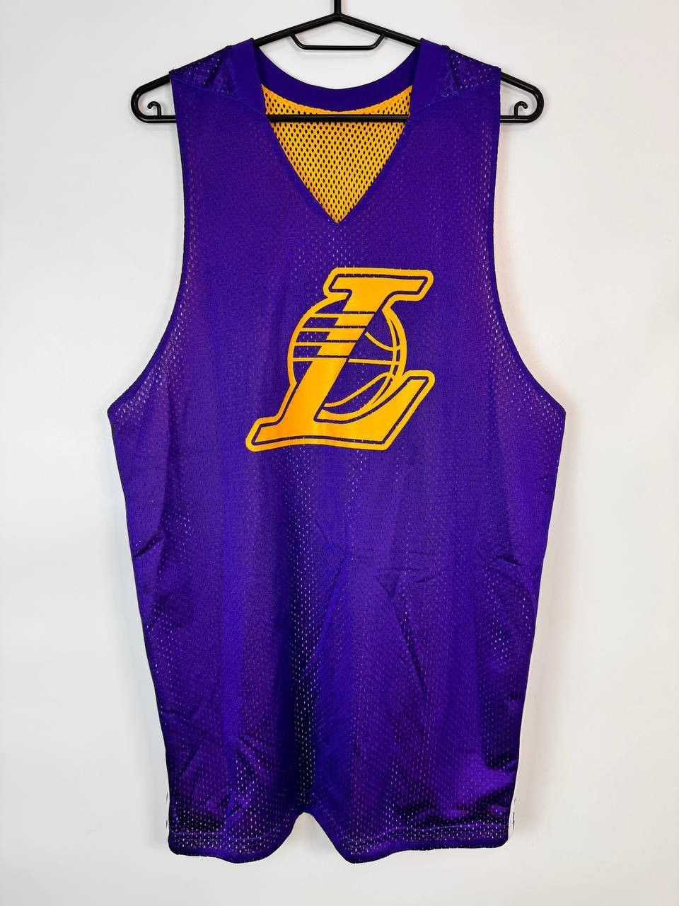 Adidas × NBA Vintage nba basketball Adidas Lakers T-shirt g78341 Size US L / EU 52-54 / 3 - 1 Thumbnail