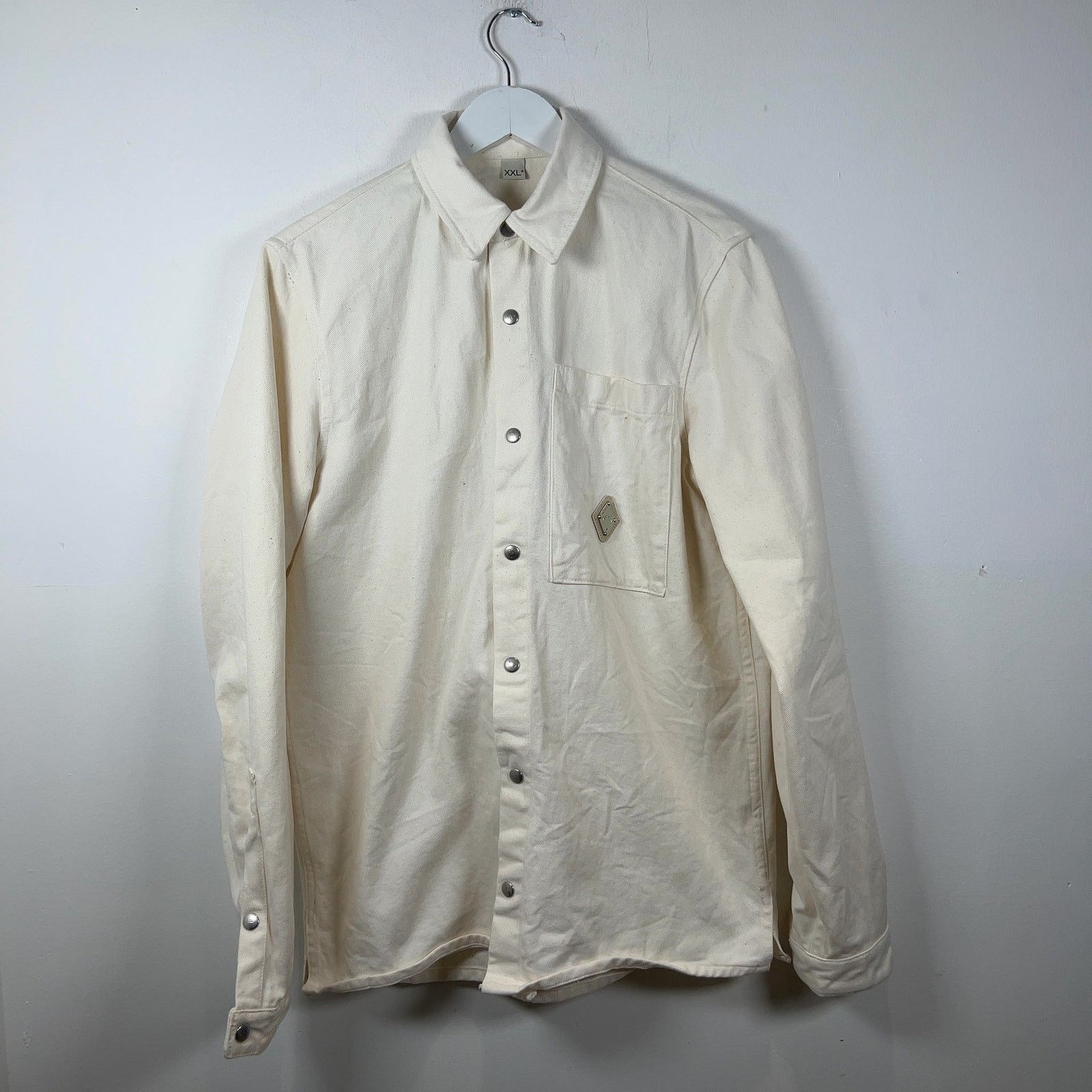 A-COLD-WALL* A-Cold-Wall Canvas Button-Up Shirt Size US XXL / EU 58 / 5 - 1 Thumbnail