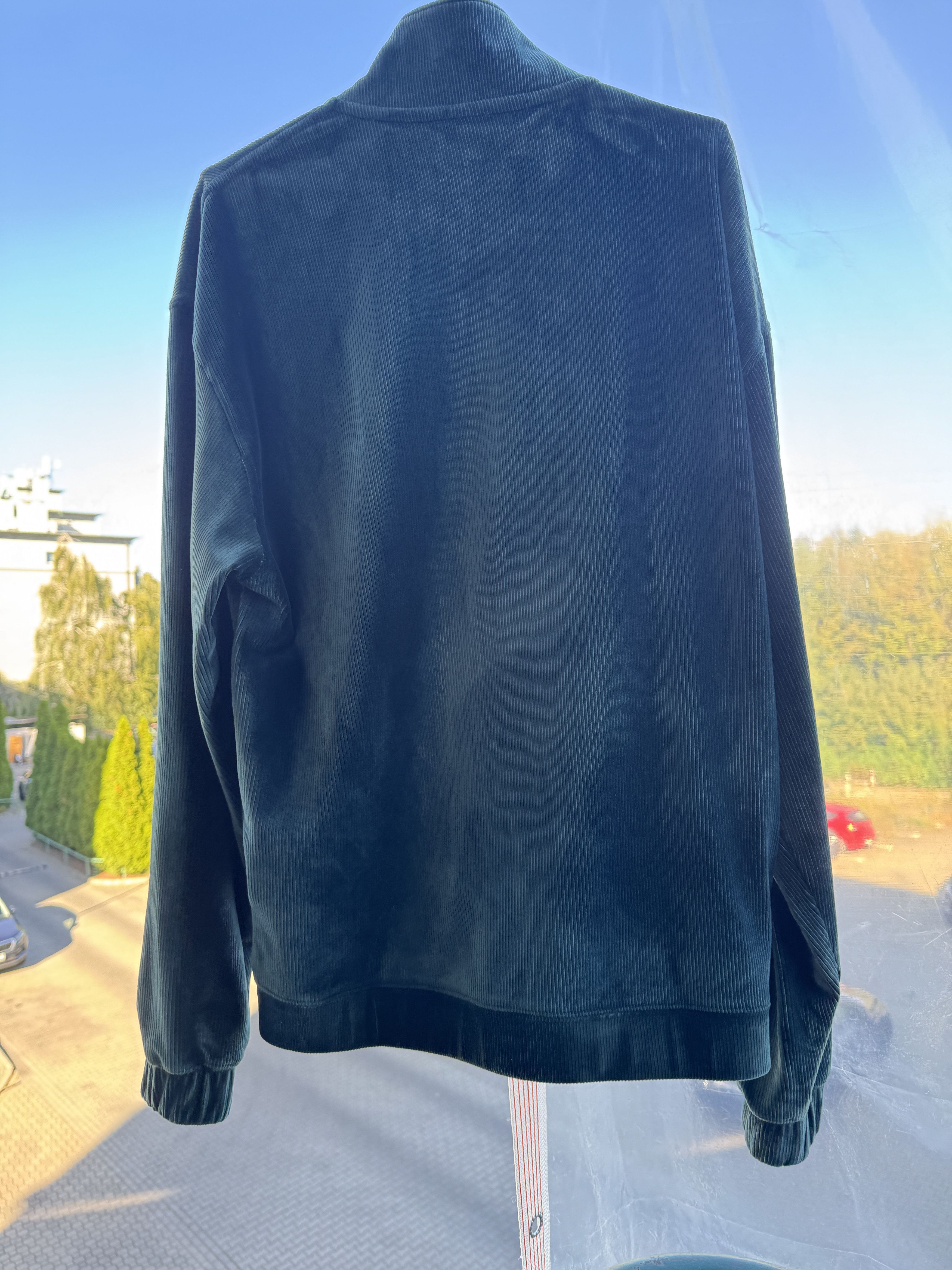 Hugo Boss Hugo Boss velour zip-up jacket dark green Size US S / EU 44-46 / 1 - 2 Thumbnail