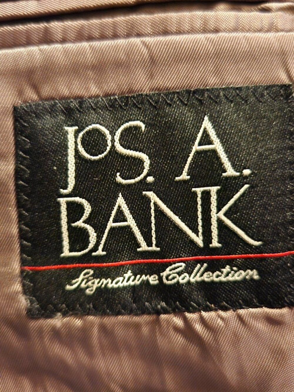Jos. A. Bank Jos.a.bank men's brown 100%wool sport coat blazer jacket 44R Size 44R - 2 Thumbnail