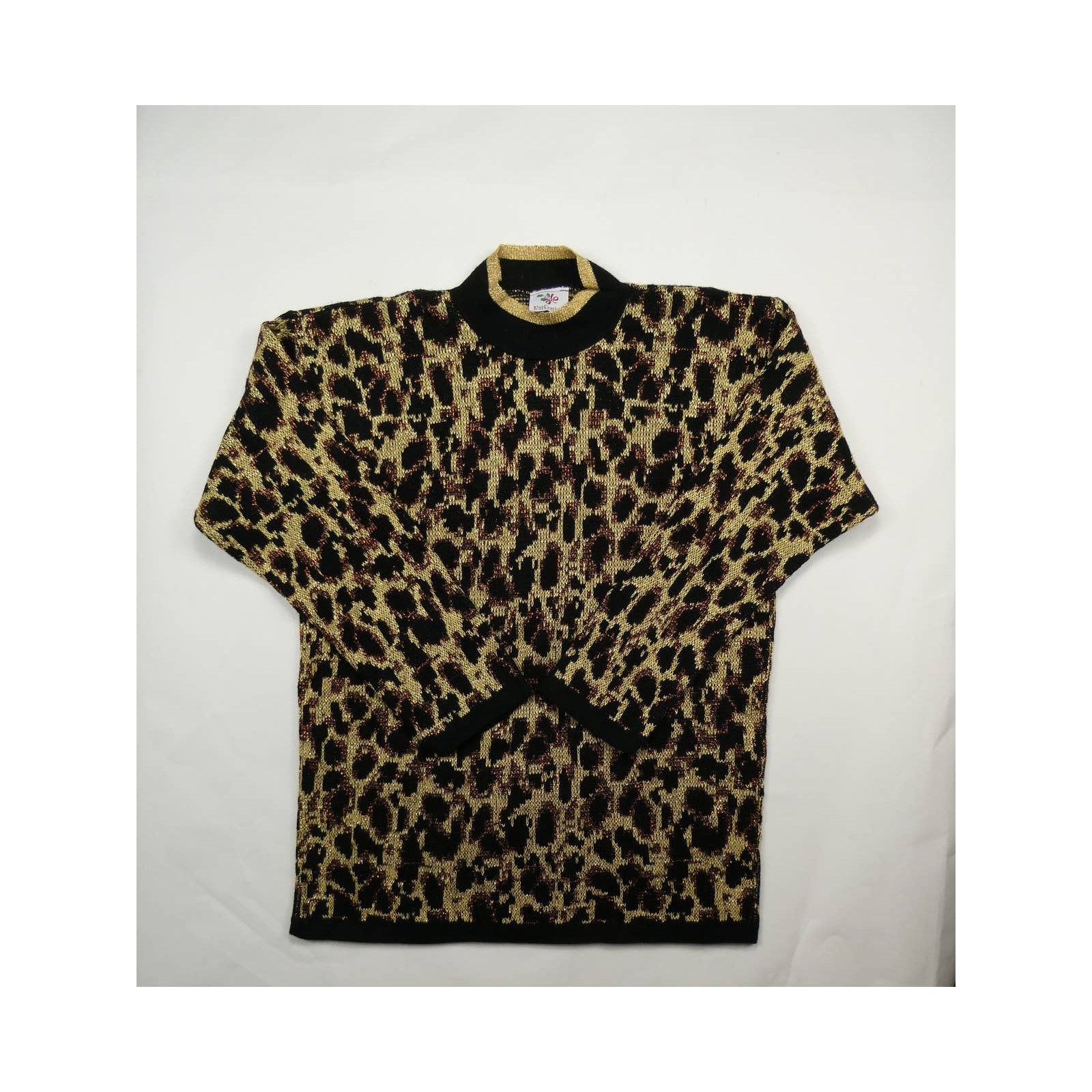 Holiday Brand Nutcracker Christmas Holiday sweater, leopard print, medium Size M / US 6-8 / IT 42-44 - 1 Thumbnail