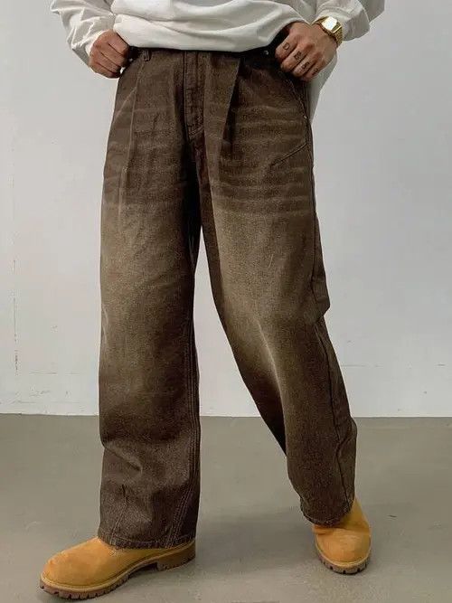 Jean Yukiko x Inoue Vintage Retro Y2k Casual Loose fit Size US 32 / EU 48 - 6 Thumbnail