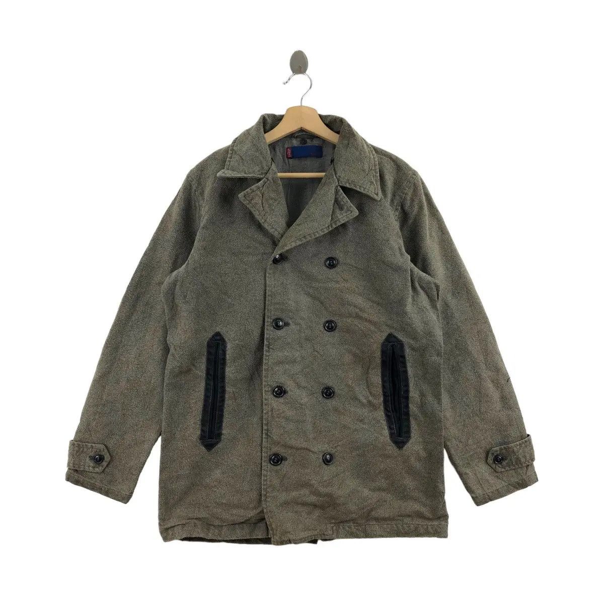 Levi's Vtg LEVI’S STRAUSS Movin On Collection Pea Coat Chore Jacket Size US M / EU 48-50 / 2 - 1 Thumbnail