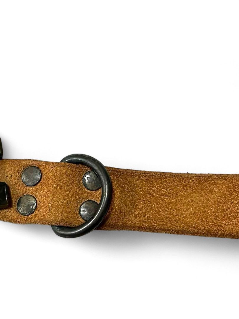 Hysteric Glamour Hysteric Glamour - brown leather belt big pendant silver Size ONE SIZE - 4 Thumbnail