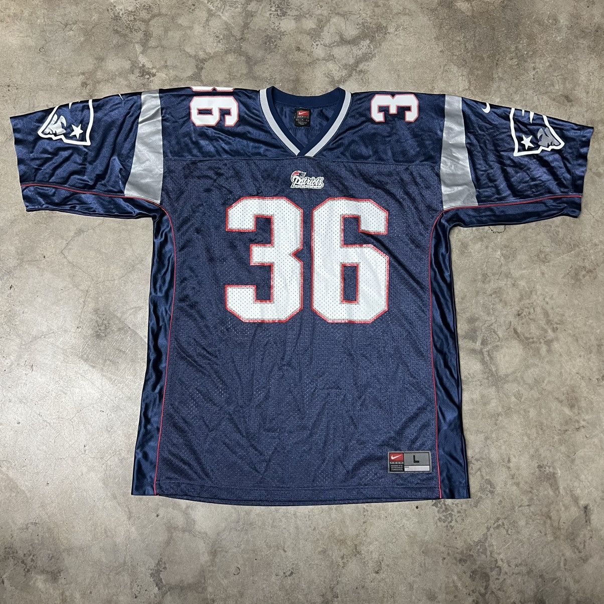 NFL × Nike × Vintage Vintage NFL New England Patriots Lawyer Milloy Nike Jersey Size US L / EU 52-54 / 3 - 4 Thumbnail