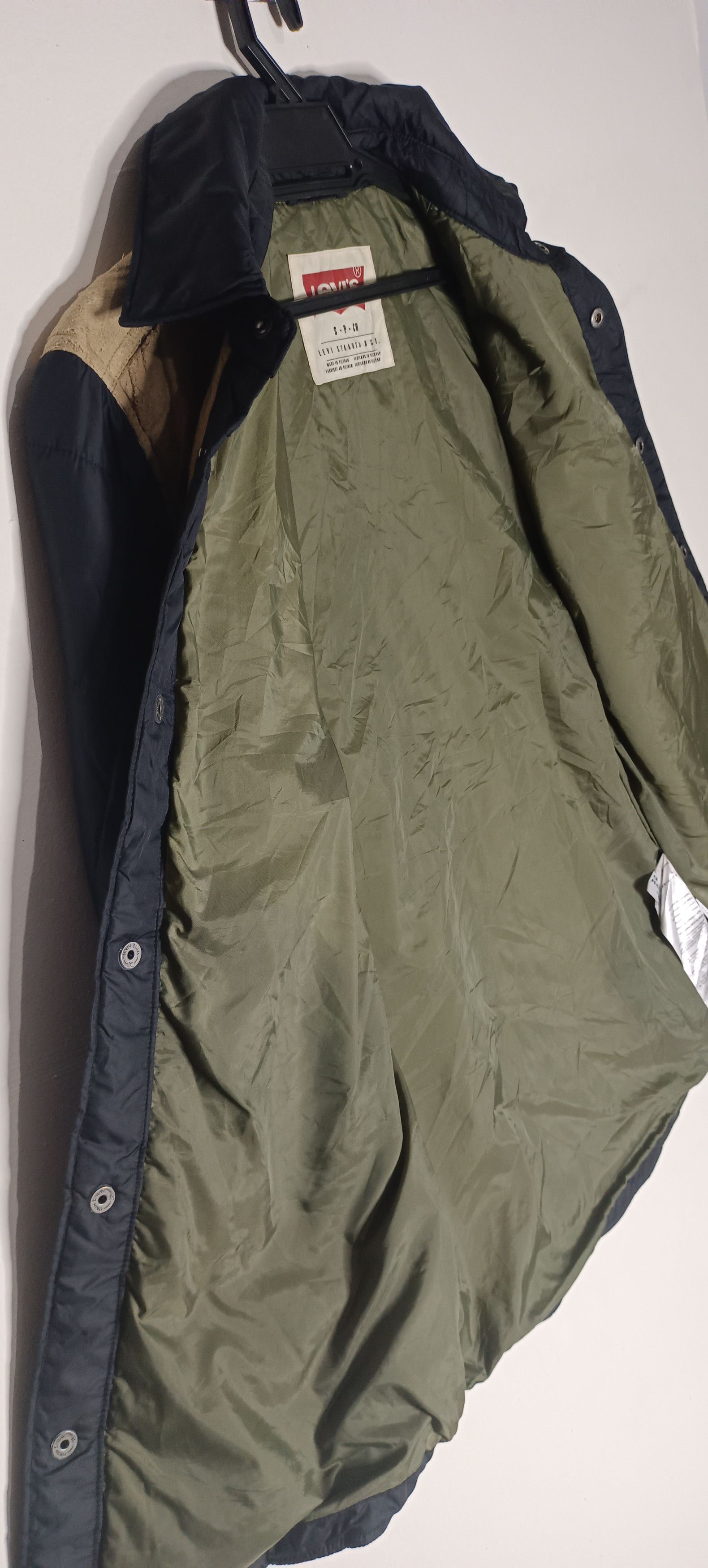 Levi's LEVI'S MEN BARSTOW PACKABLE QUILTED OVERSHIRT JACKET COAT Size US M / EU 48-50 / 2 - 13 Thumbnail