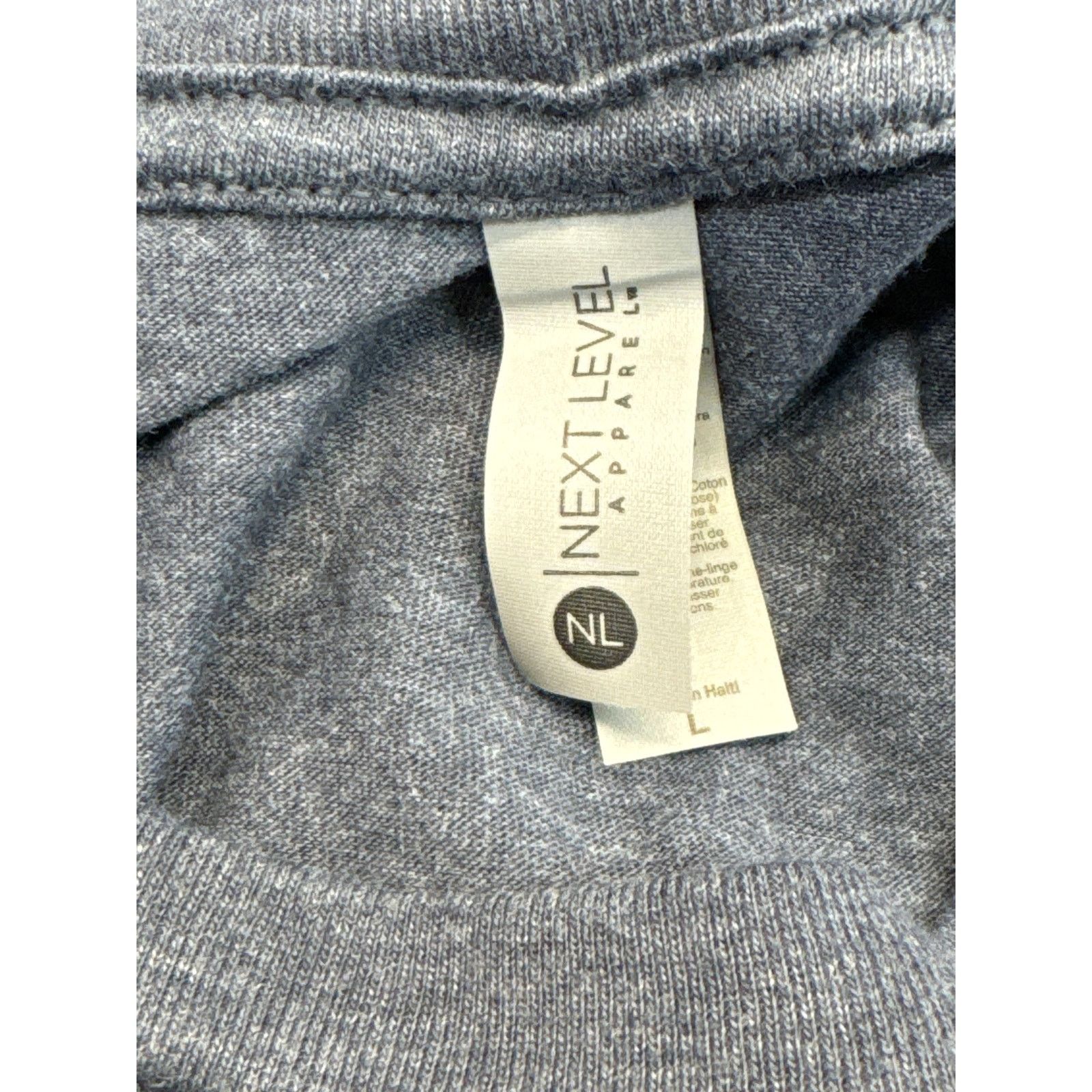 Next Level Apparel Blue Moon Beer Next Level Blue Logo Graphic Tee Men sz L Size US L / EU 52-54 / 3 - 4 Thumbnail