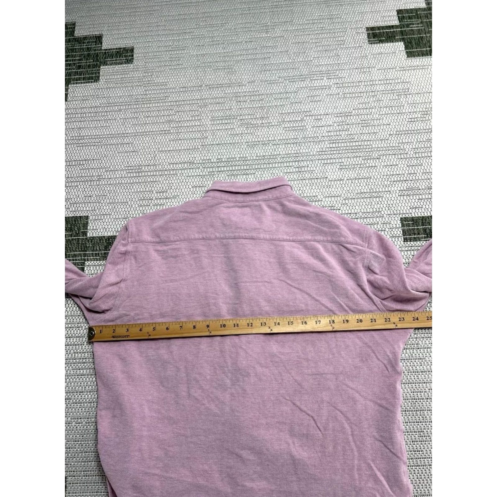 Bonobos Bonobos Oxford Shirt Men L Pink Cotton Knit Standard Fit Button-Down Casual Shirt Size US L / EU 52-54 / 3 - 6 Thumbnail