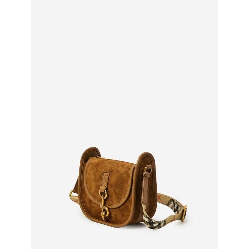 Burberry BURBERRY B Clip Mini Black Leather Messenger Bag New & Authe Size ONE SIZE - 2 Thumbnail