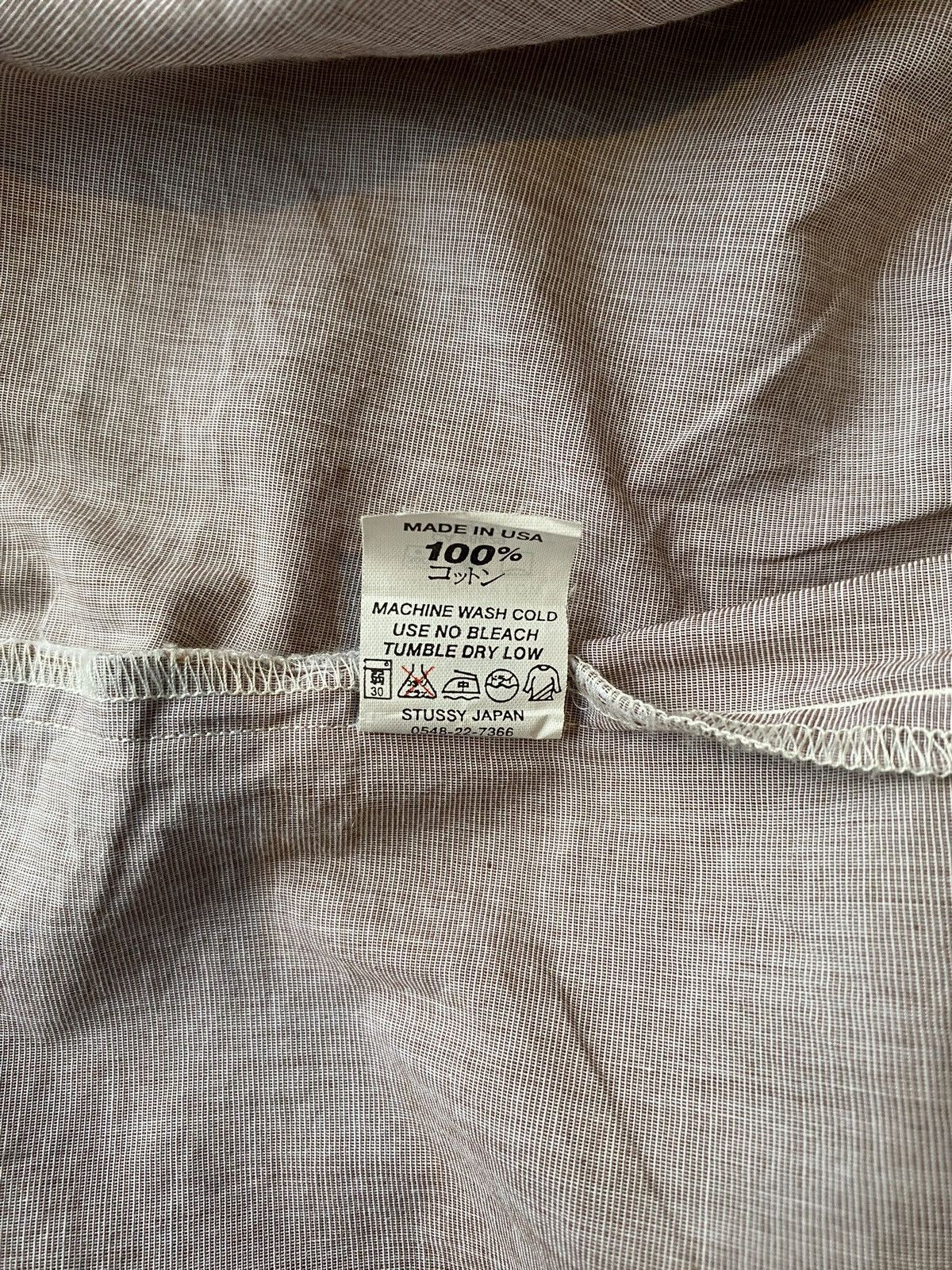Stussy 90s OLD STUSSY/SS ring/BD S/S Shirt/Made in USA Size US S / EU 44-46 / 1 - 6 Thumbnail