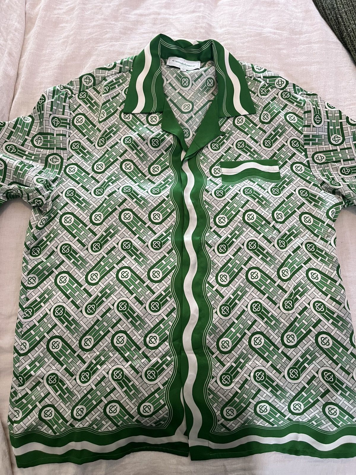 Casablanca Casablanca Tennis Club Shirt Size US M / EU 48-50 / 2 - 2 Thumbnail