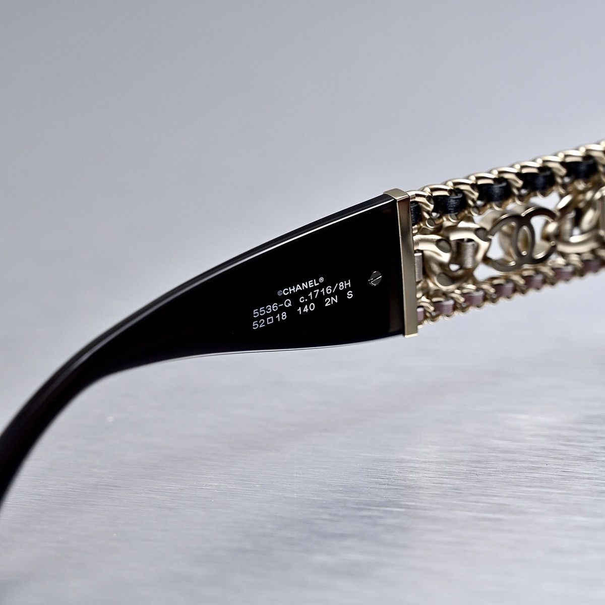 Chanel CHANEL 0CH5536Q 17168H SUNGLASSES Size ONE SIZE - 5 Thumbnail