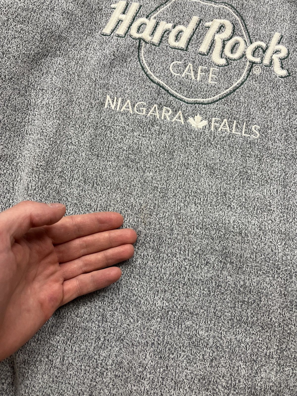 Hard Rock Cafe × Vintage Vintage 90’s Hard Rock Cafe Niagara Falls Baggy Sweatshirt Size US XL / EU 56 / 4 - 14 Thumbnail