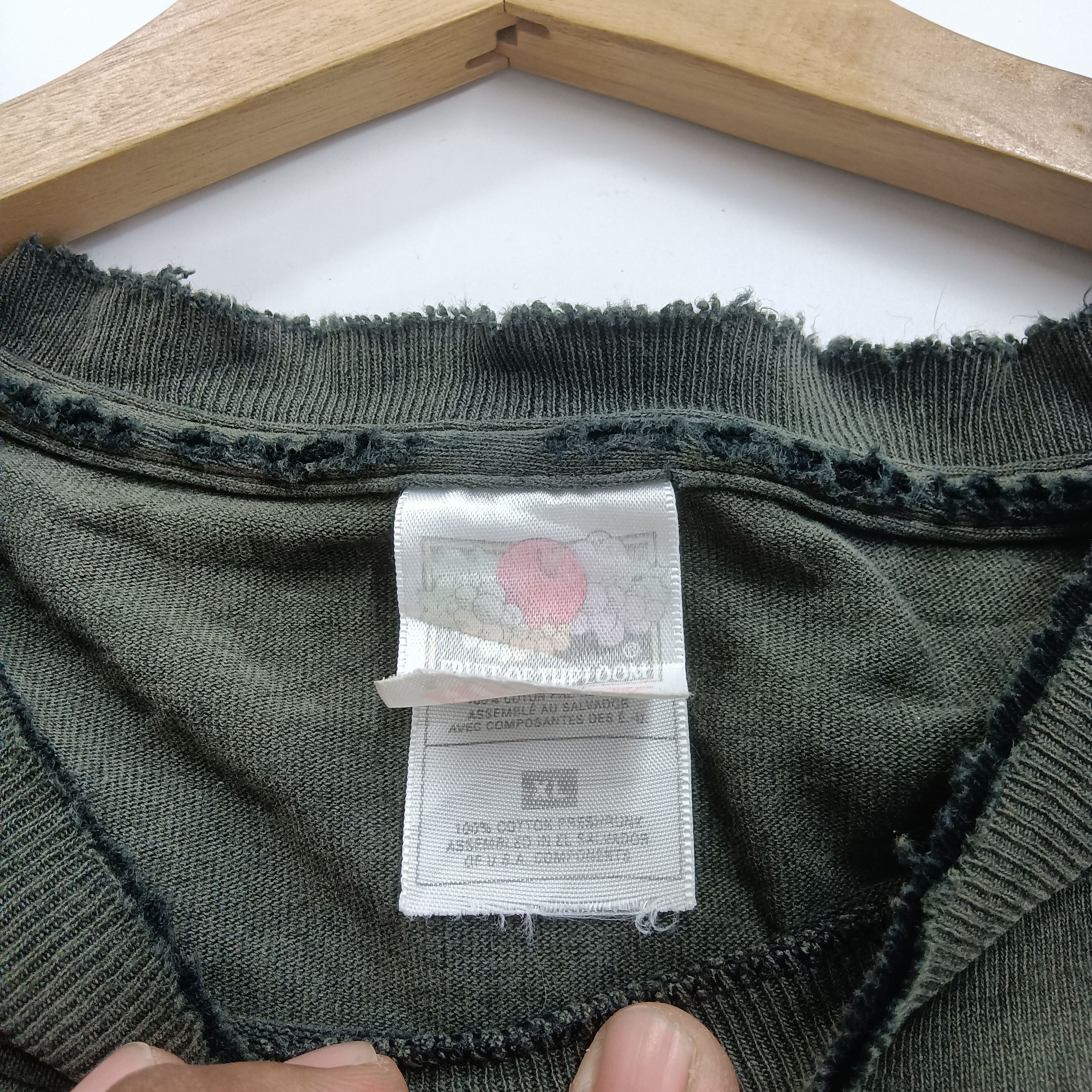 Fruit Of The Loom × Vintage Vintage Good Bush Vs Bad Bush Distressed #C Size US L / EU 52-54 / 3 - 6 Thumbnail