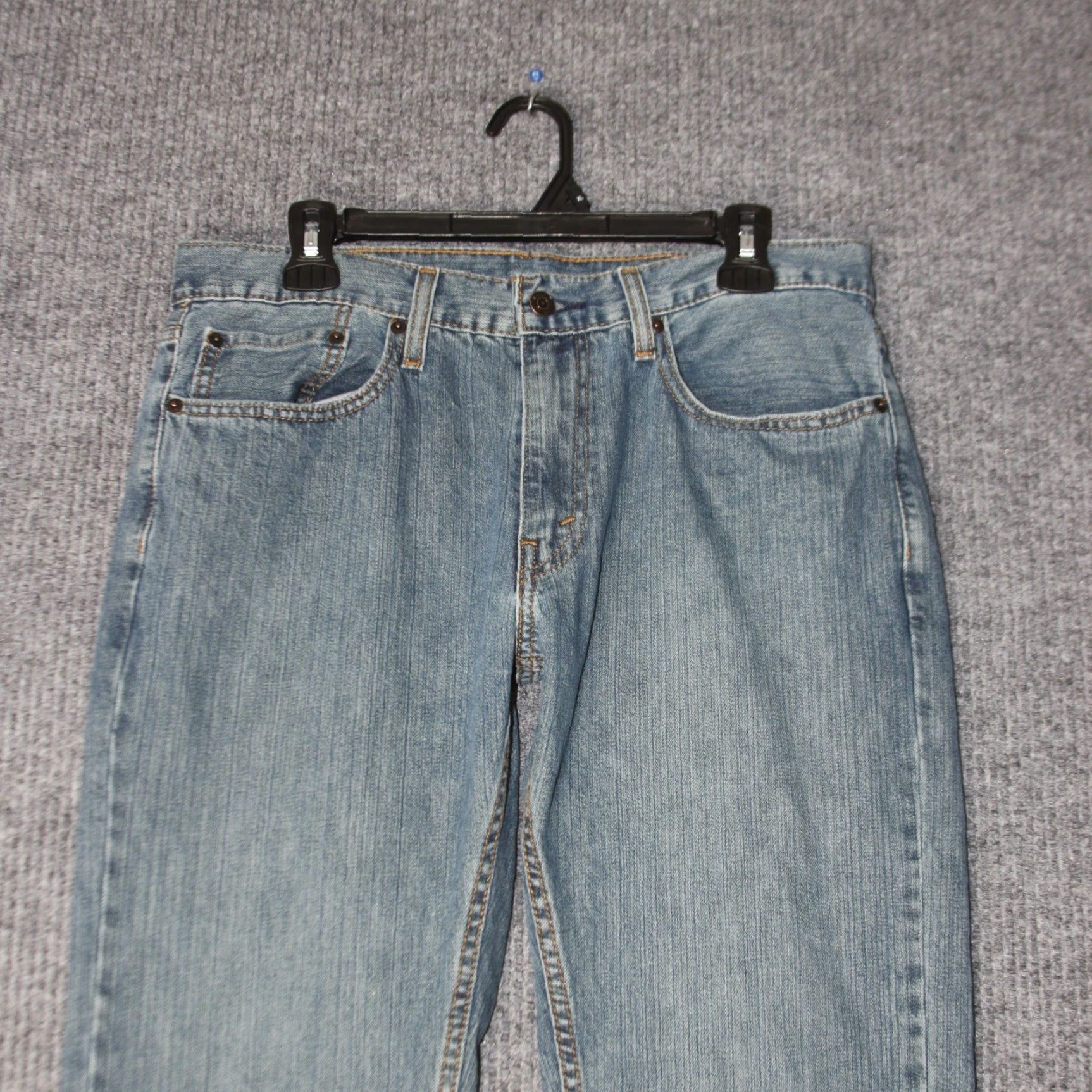 Levi's Levi's 559 Jeans Mens 32x30 Blue Medium Wash Denim Relaxed Straight 5-Pocket Denim Cotton Jeans Mens Size US 32 / EU 48 - 2 Thumbnail