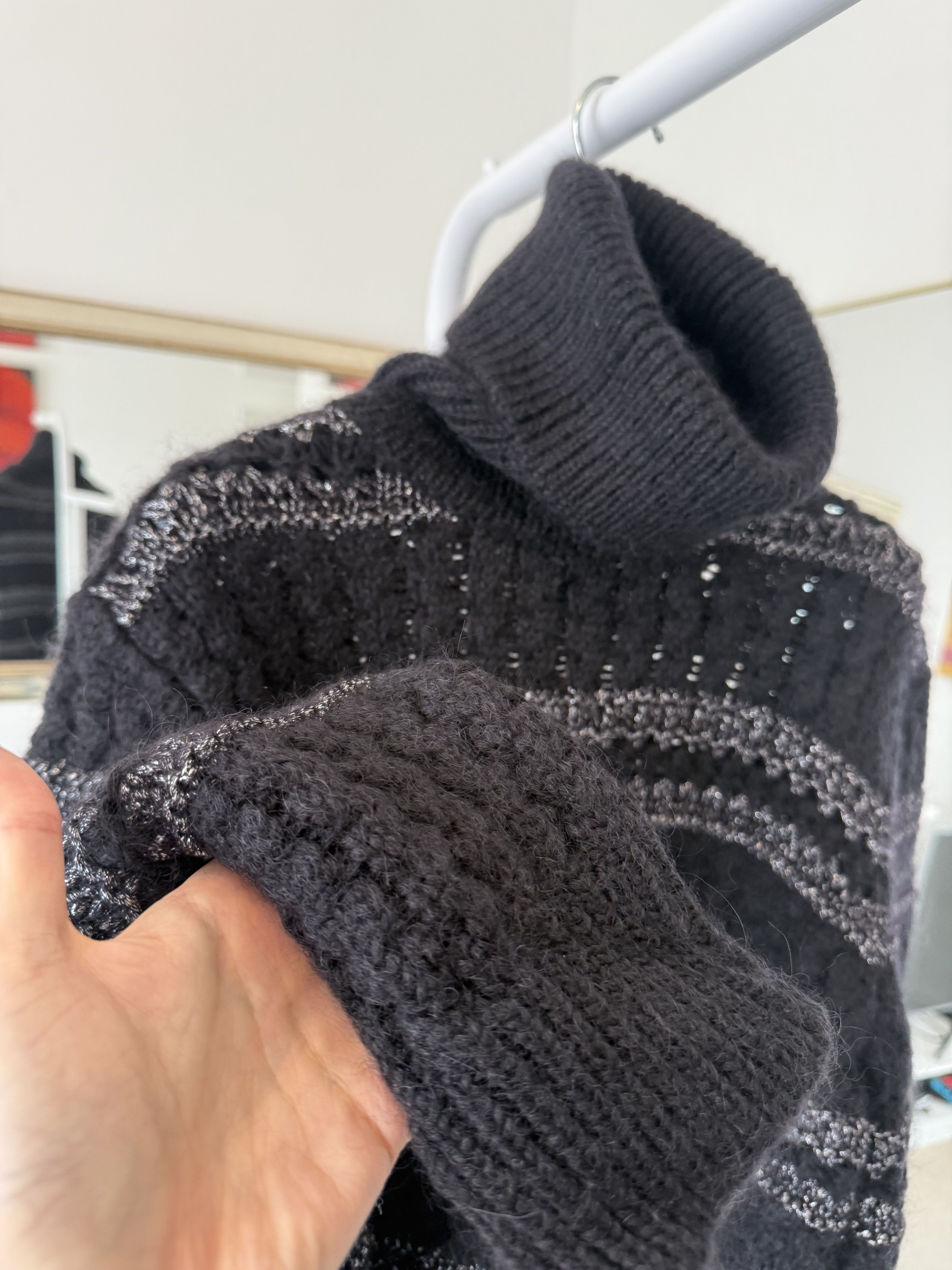 Saint Laurent Paris Saint Laurent Wool Mohair Roll Neck Knit Size US M / EU 48-50 / 2 - 5 Thumbnail