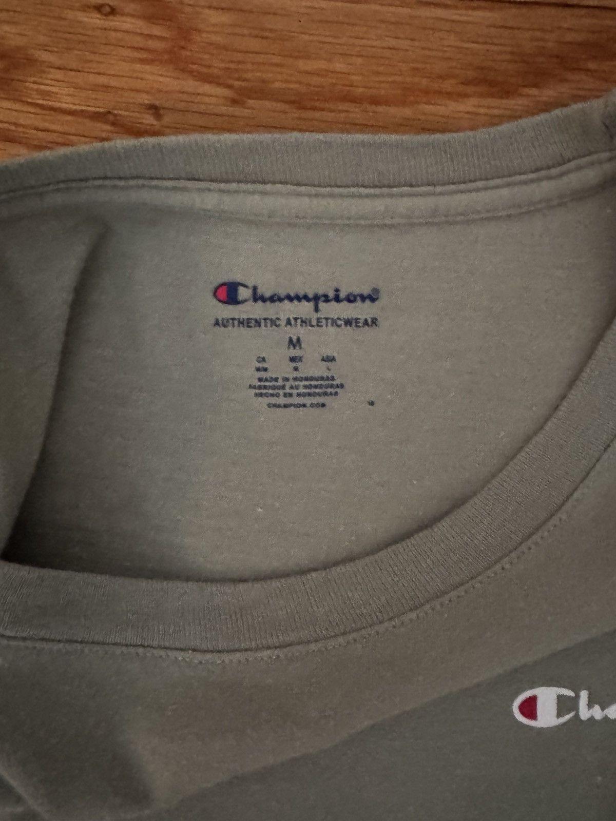 Champion Champion TShirt Light Green - size Medium Size US M / EU 48-50 / 2 - 2 Thumbnail