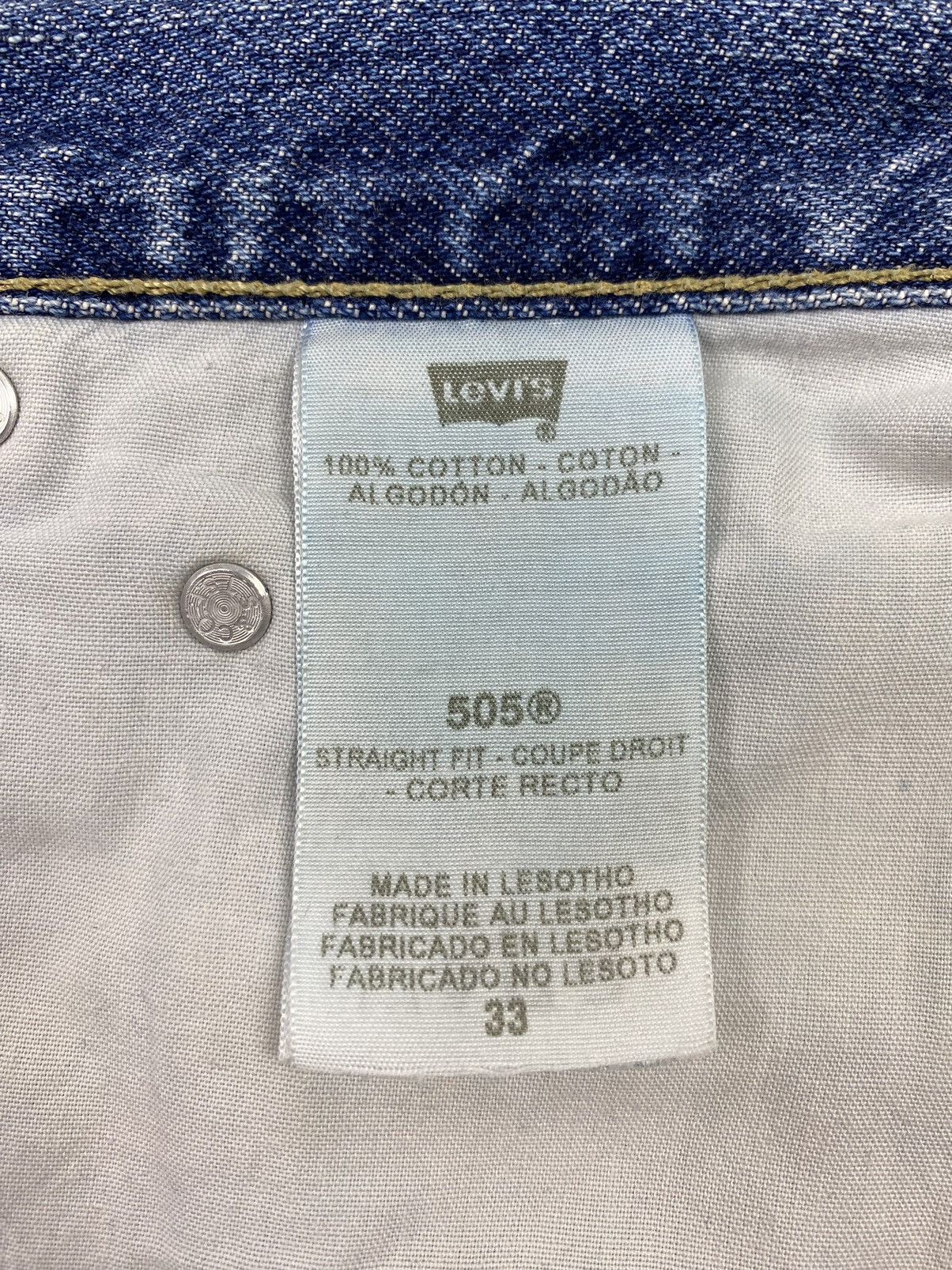 Levi's 2000sVintage Levi’s 505 Denim Straight Jorts W33 Size US 33 - 8 Thumbnail