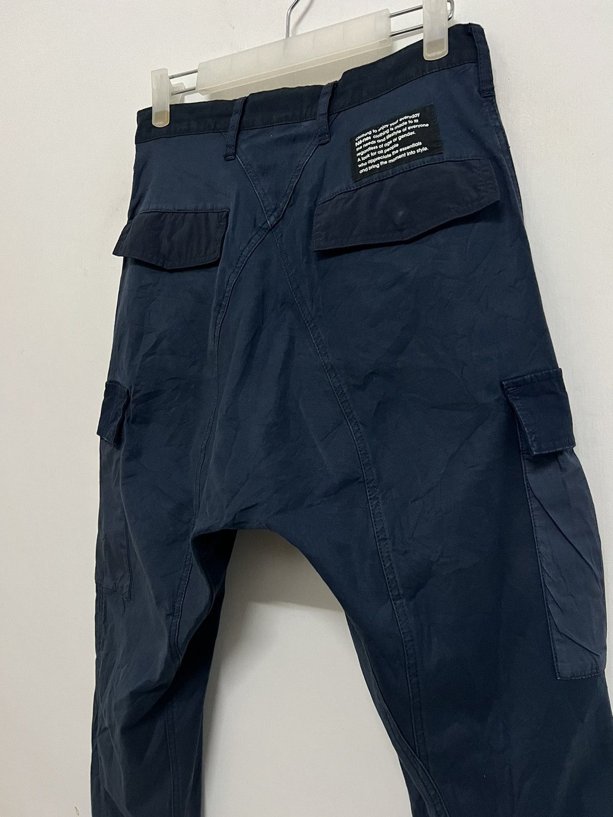 Issey Miyake × Ne-Net 2000s Ne-Net by Issey Miyake Cargo Pants CropCrotch Size US 30 / EU 46 - 13 Thumbnail