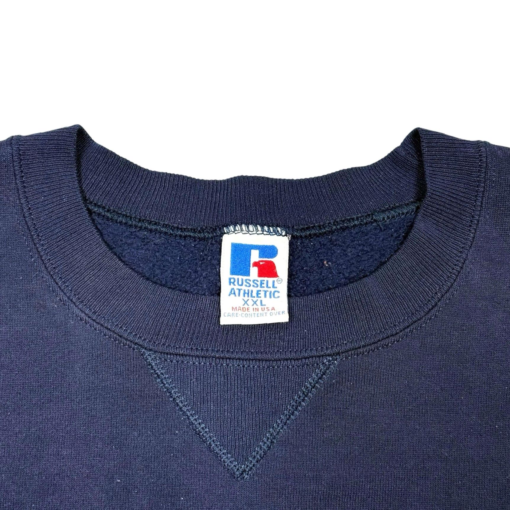 Russell Athletic VINTAGE Yale University Russell Athletic Crewneck Sweatshirt Mens XL Blue Graphic Print 90s College University Pullover Size US XL / EU 56 / 4 - 6 Thumbnail