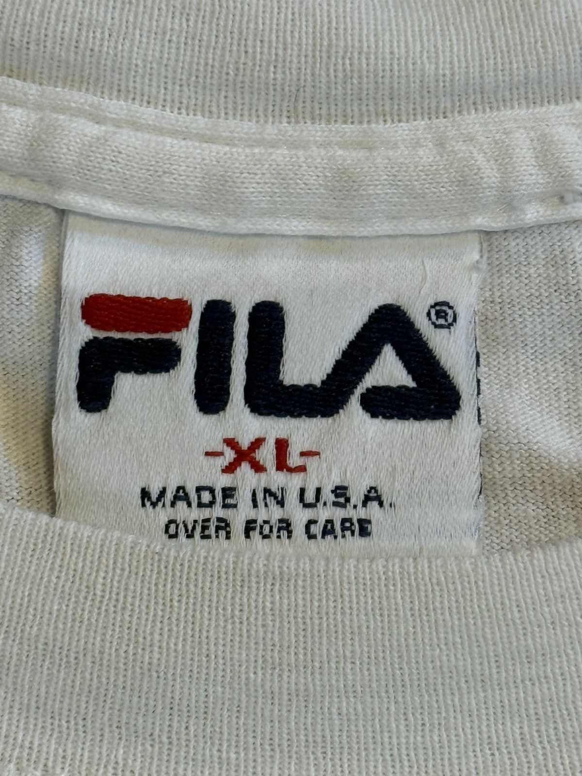 Fila Fila Vintage US Open Tee 1999 Size US XL / EU 56 / 4 - 5 Thumbnail