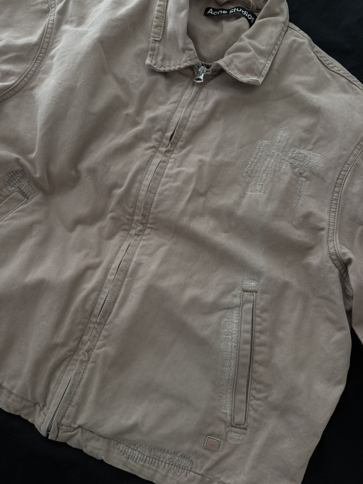 Acne Studios Acne Studios distressed zip jacket Size US M / EU 48-50 / 2 - 2 Thumbnail
